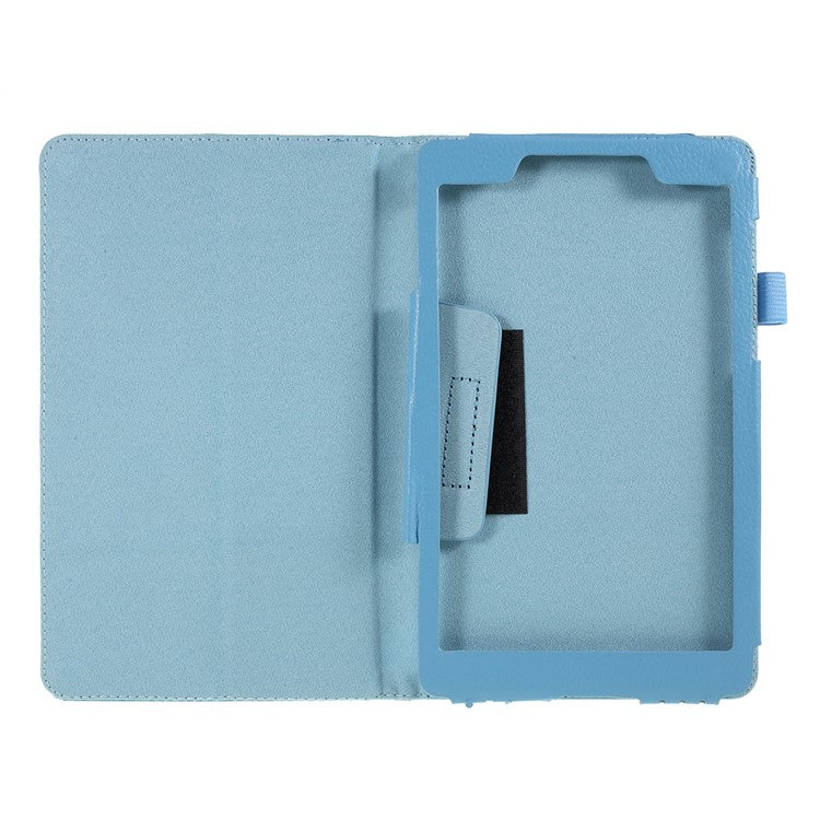 For Samsung Galaxy Tab A 8.0 Wi-Fi (2019) SM-T290 Leather Tablet Case - Baby Blue