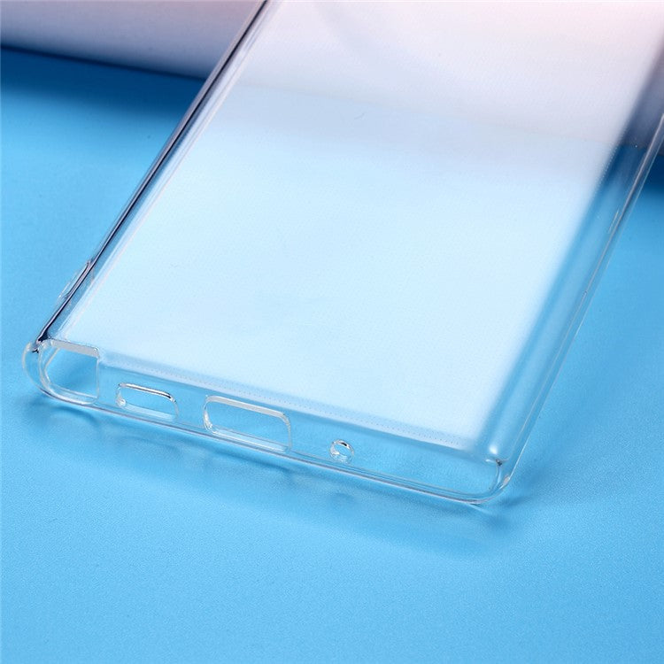Transparent Thicken TPU Phone Shell with Non-Slip Inner for Samsung Galaxy Note 10 / Note 10 5G