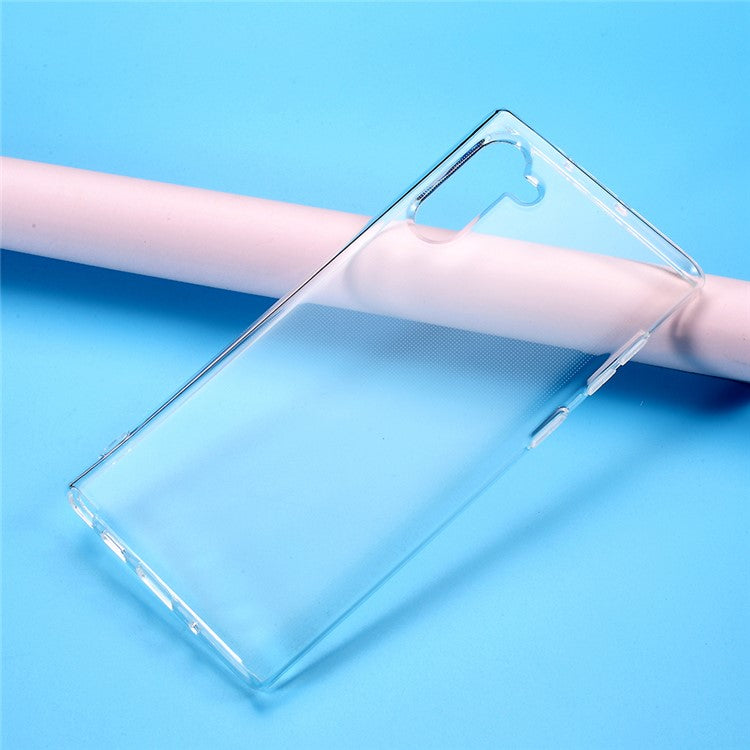 Transparent Thicken TPU Phone Shell with Non-Slip Inner for Samsung Galaxy Note 10 / Note 10 5G