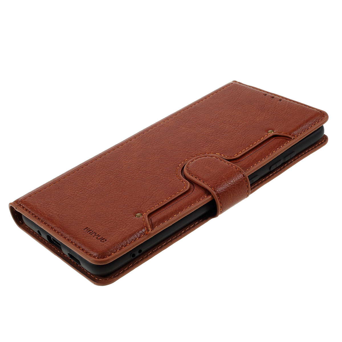 KAIYUE Magnetic Leather Stand Case for Samsung Galaxy S20 Plus - Brown