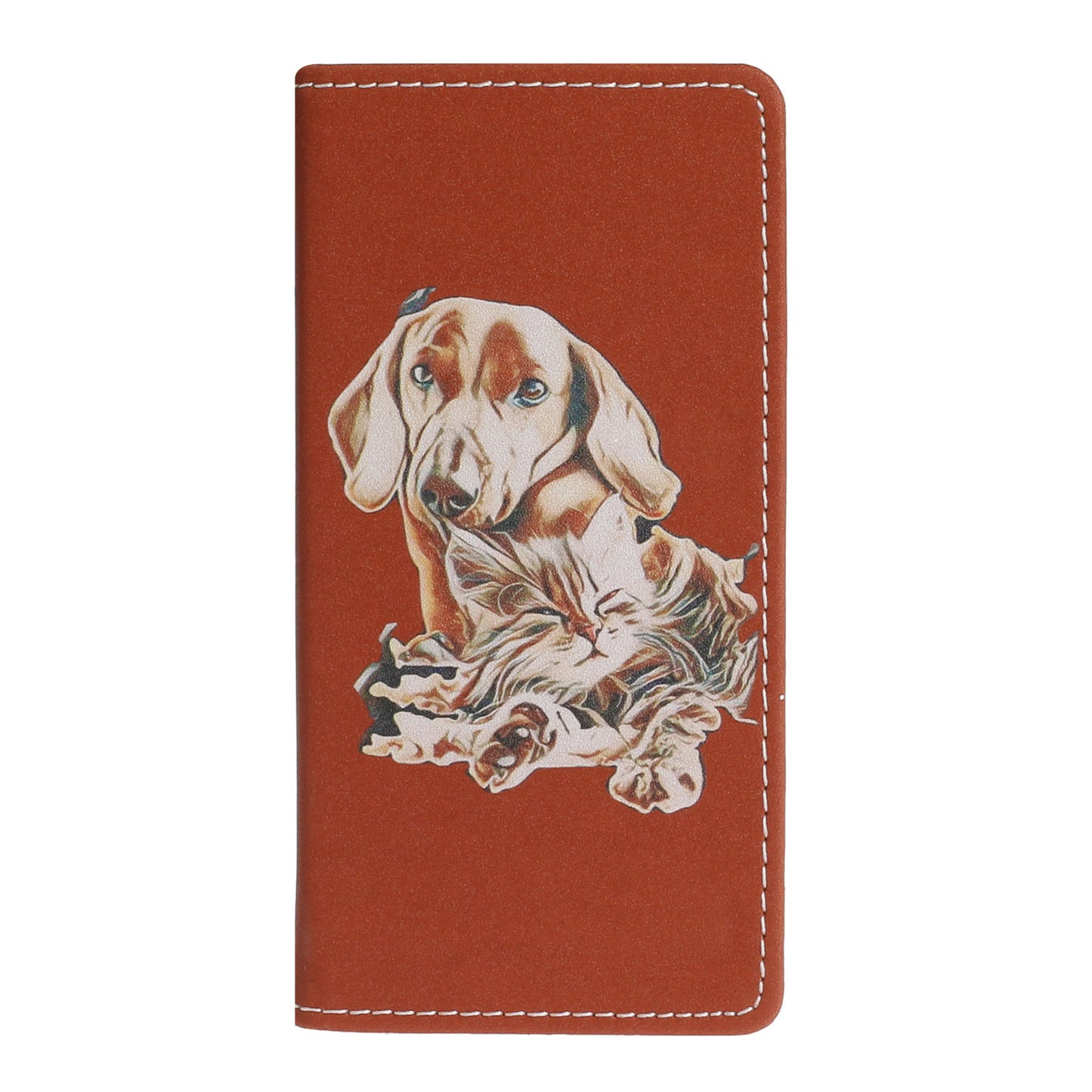 Pattern Printing Leather Cover Stand Stylish Phone Casing for Samsung Galaxy S20 4G/S20 5G - Dog