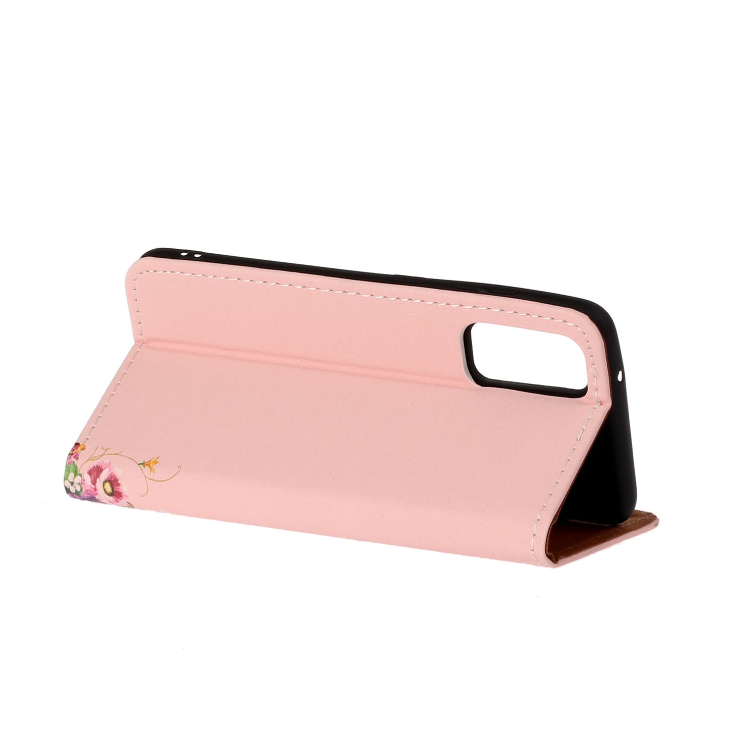 Pattern Printing Leather Shell Stand Case with Card Slots for Samsung Galaxy S20 Plus/S20 Plus 5G - Eiffel Tower