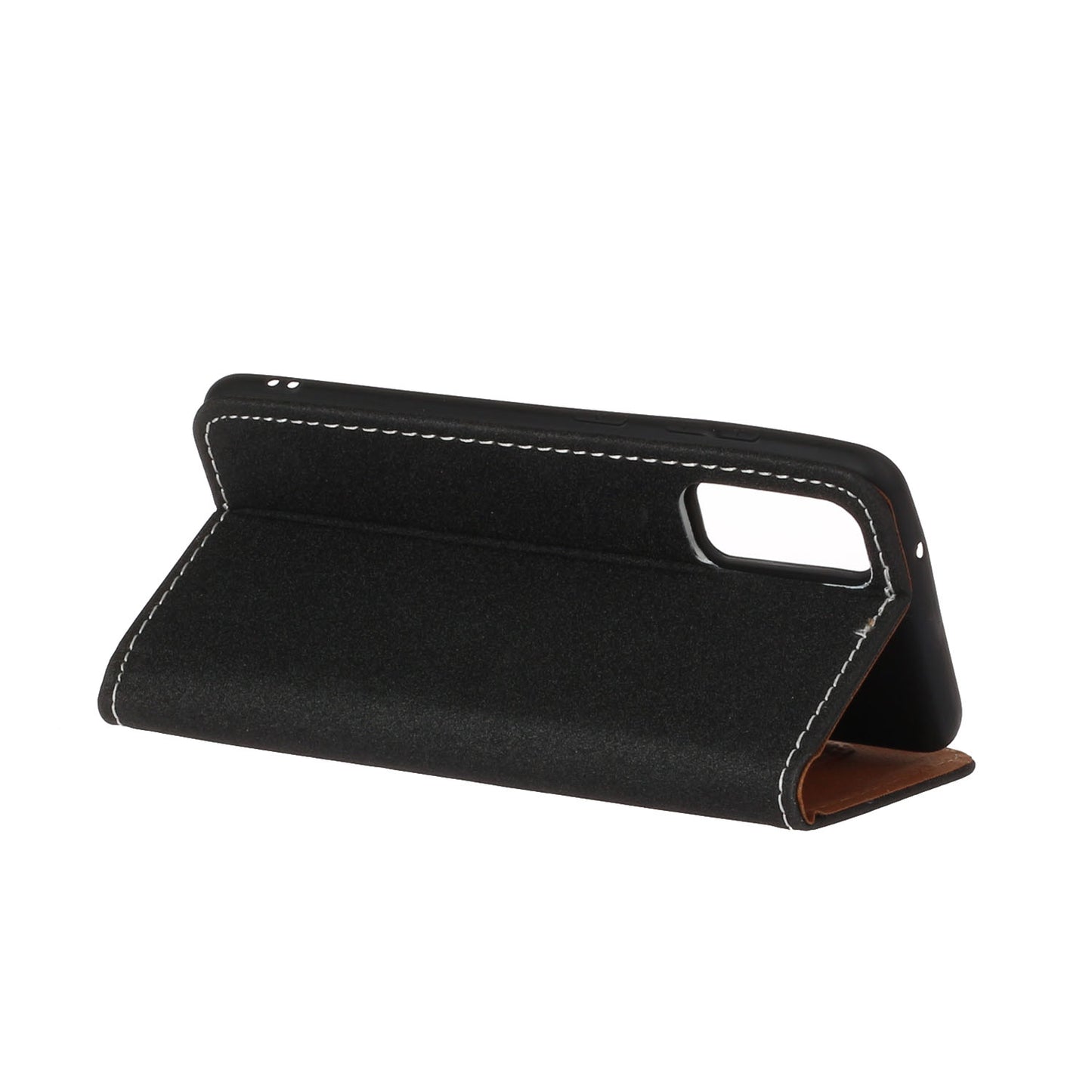 Pattern Printing Leather Shell Stand Case with Card Slots for Samsung Galaxy S20 Plus/S20 Plus 5G - Spaceman