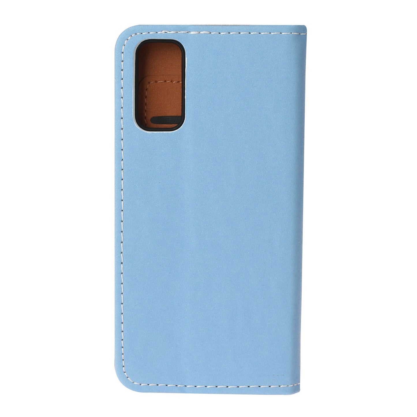 Pattern Printing Leather Shell Stand Case with Card Slots for Samsung Galaxy S20 Plus/S20 Plus 5G - Cat