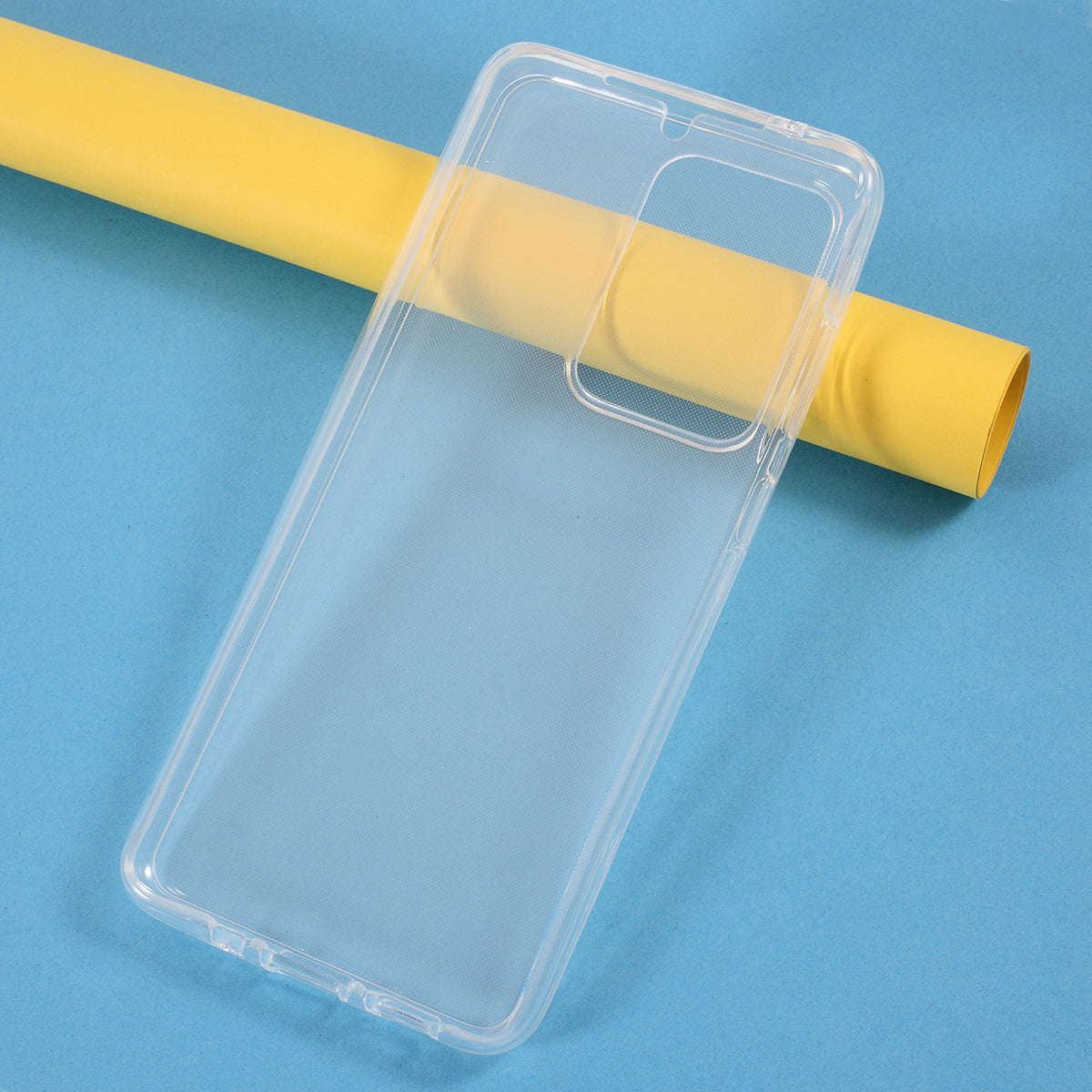 Full Coverage Front + Back Clear TPU Protection Case for Samsung Galaxy S20 Ultra