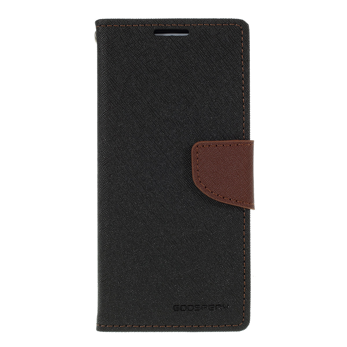 MERCURY GOOSPERY Fancy Diary Leather Wallet Mobile Phone Case for Samsung Galaxy S20 4G/S20 5G - Black / Brown