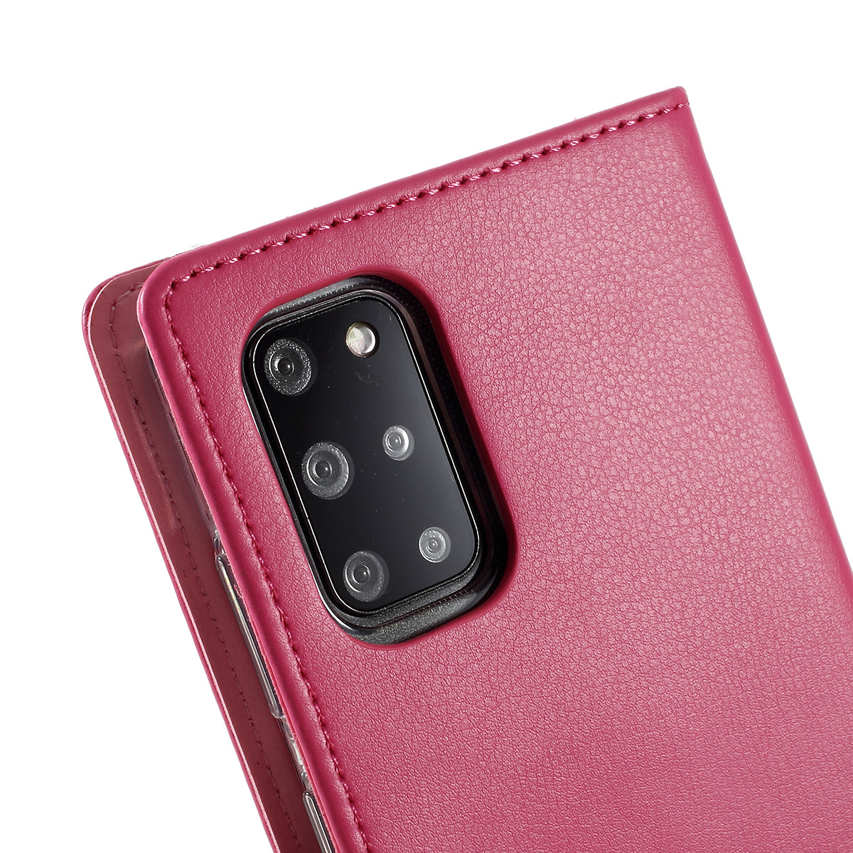 MERCURY GOOSPERY Rich Diary Leather Wallet Protection Case for Samsung Galaxy S20 Plus / S20 Plus 5G - Rose