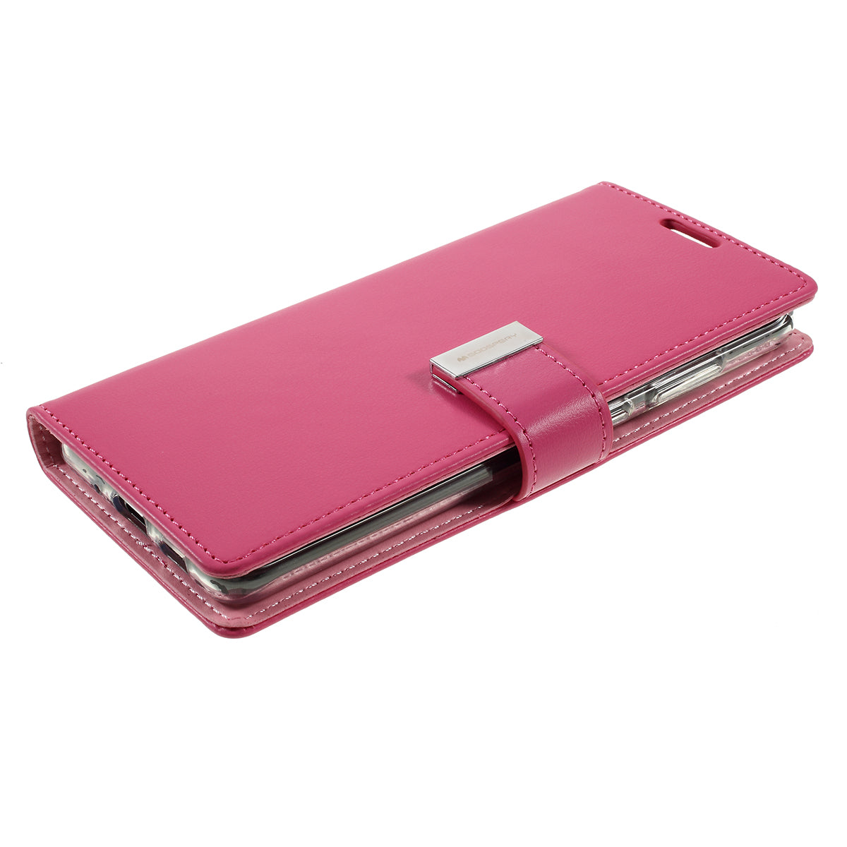 MERCURY GOOSPERY Rich Diary Leather Wallet Protection Case for Samsung Galaxy S20 Plus / S20 Plus 5G - Rose