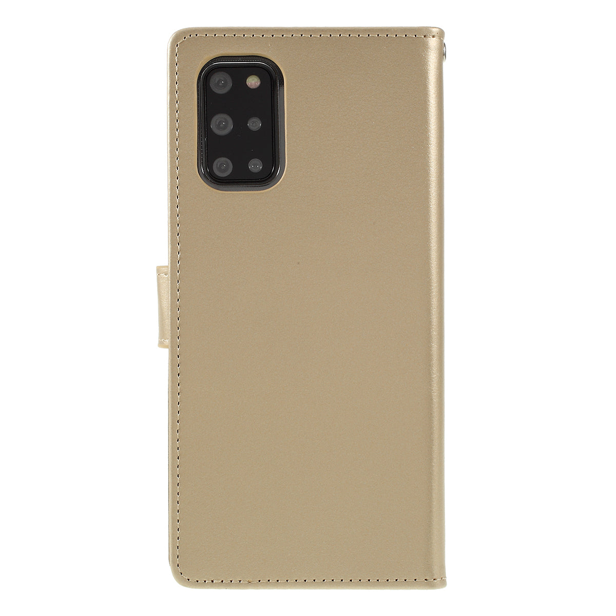 MERCURY GOOSPERY Rich Diary Leather Wallet Protection Case for Samsung Galaxy S20 Plus / S20 Plus 5G - Gold