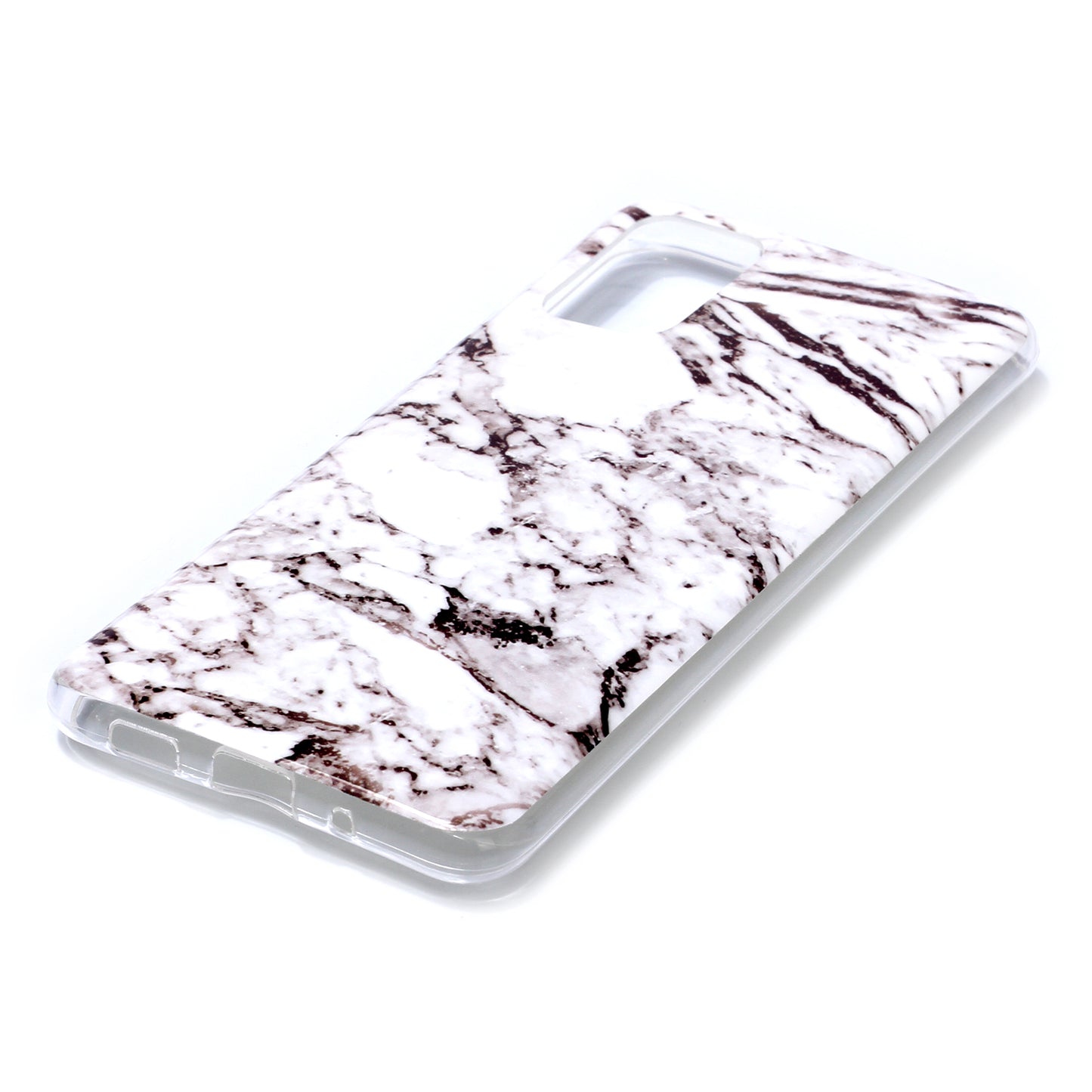 Marble Pattern IMD TPU Phone Case for Samsung Galaxy S20 Plus - Style D