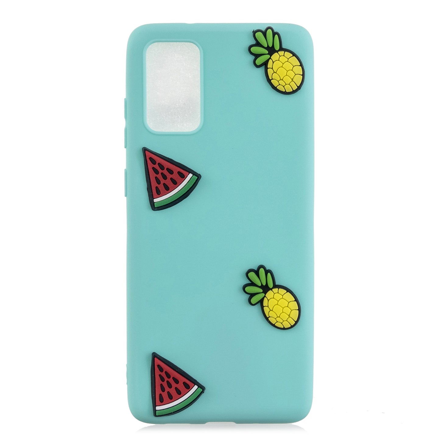 3D Cartoon Pattern Soft TPU Cell Phone Case for Samsung Galaxy S20 Plus/S20 Plus 5G - Watermelon/Pineapple