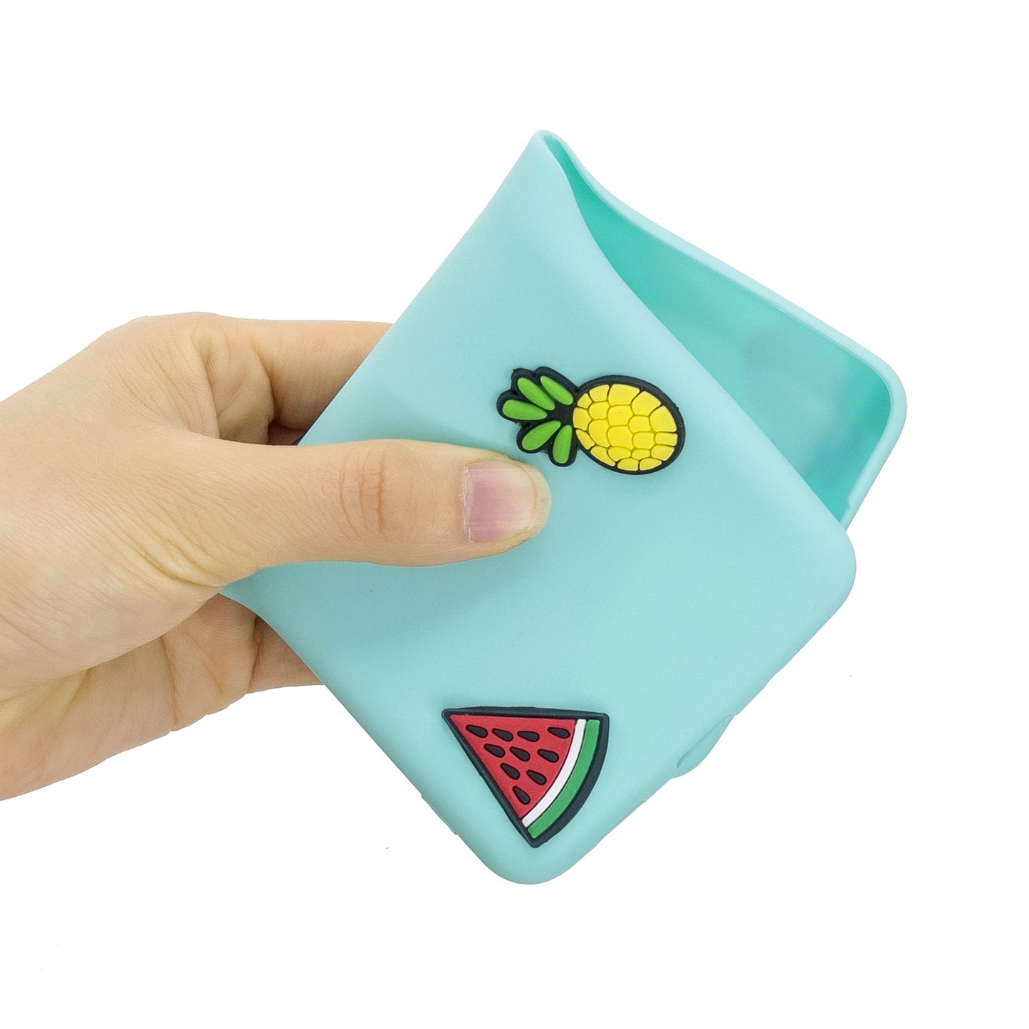 3D Cartoon Pattern Soft TPU Cell Phone Case for Samsung Galaxy S20 Plus/S20 Plus 5G - Watermelon/Pineapple
