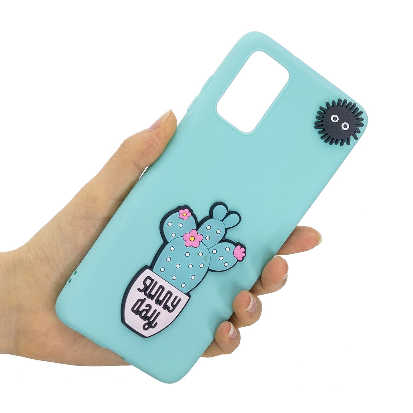 3D Cartoon Pattern Soft TPU Cell Phone Case for Samsung Galaxy S20 Plus/S20 Plus 5G - Sunny Day