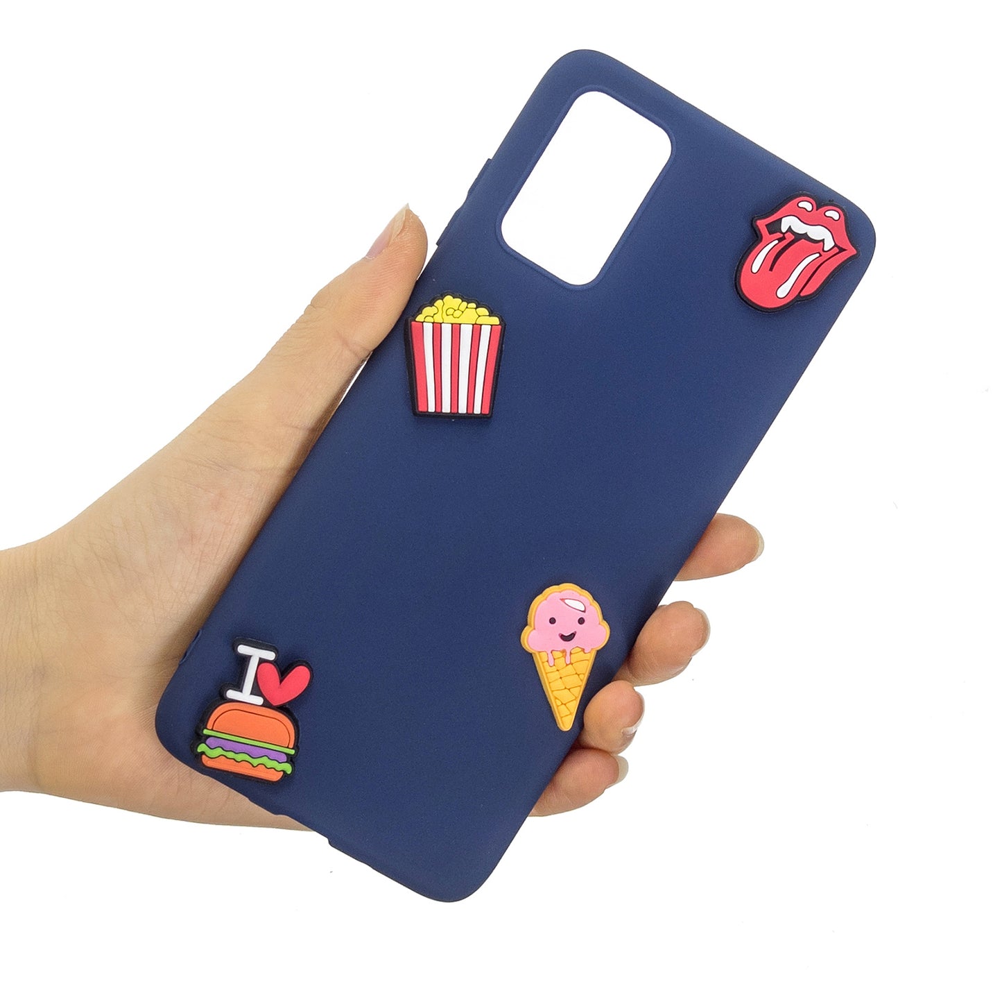 3D Cartoon Pattern Soft TPU Cell Phone Case for Samsung Galaxy S20 Plus/S20 Plus 5G - Ice Cream