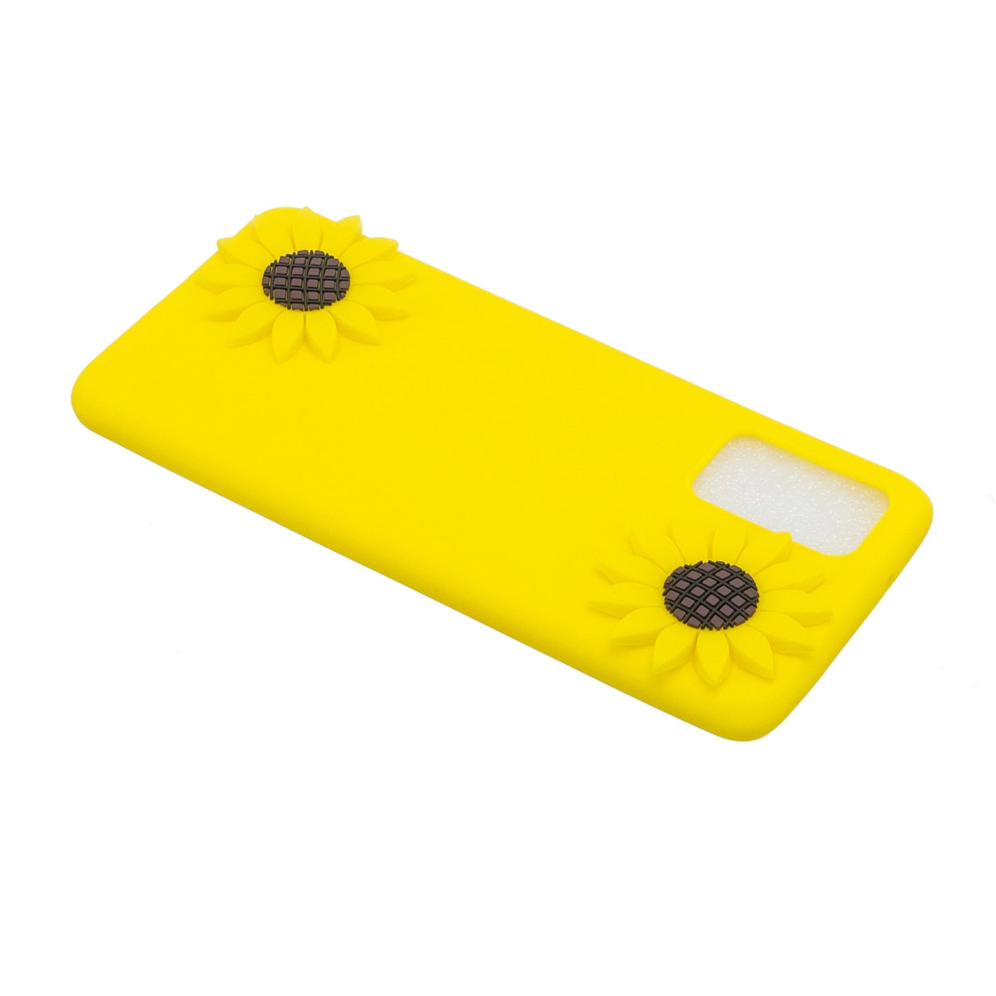 3D Cartoon Pattern Soft TPU Cell Phone Case for Samsung Galaxy S20 Plus/S20 Plus 5G - Flower