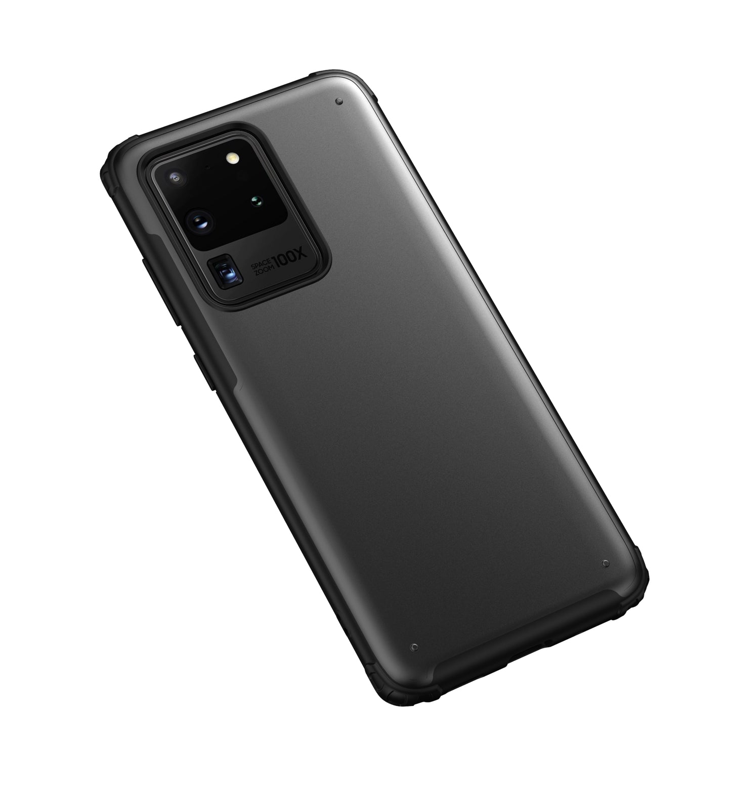 PC + TPU Unique Phone Case for Samsung Galaxy S20 Ultra - Black