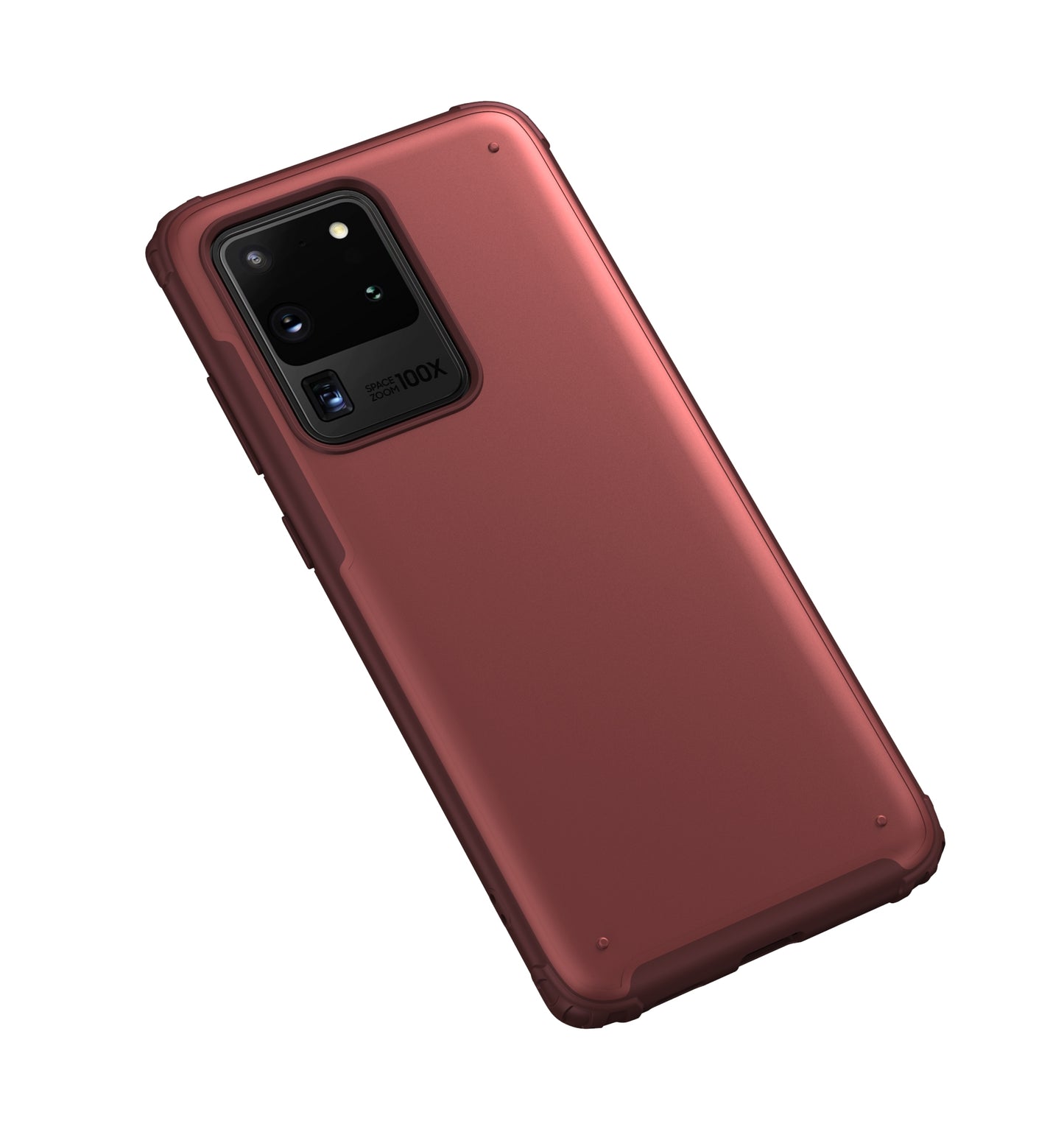 PC + TPU Unique Phone Case for Samsung Galaxy S20 Ultra - Red