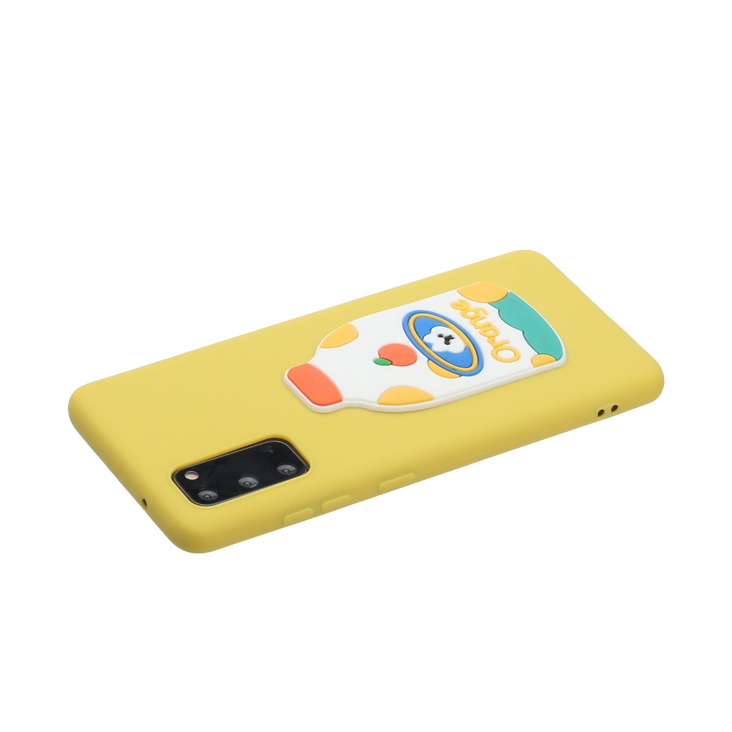 Animal Logo Decor TPU Phone Case Cover for Samsung Galaxy S20 4G/S20 5G - Bottle