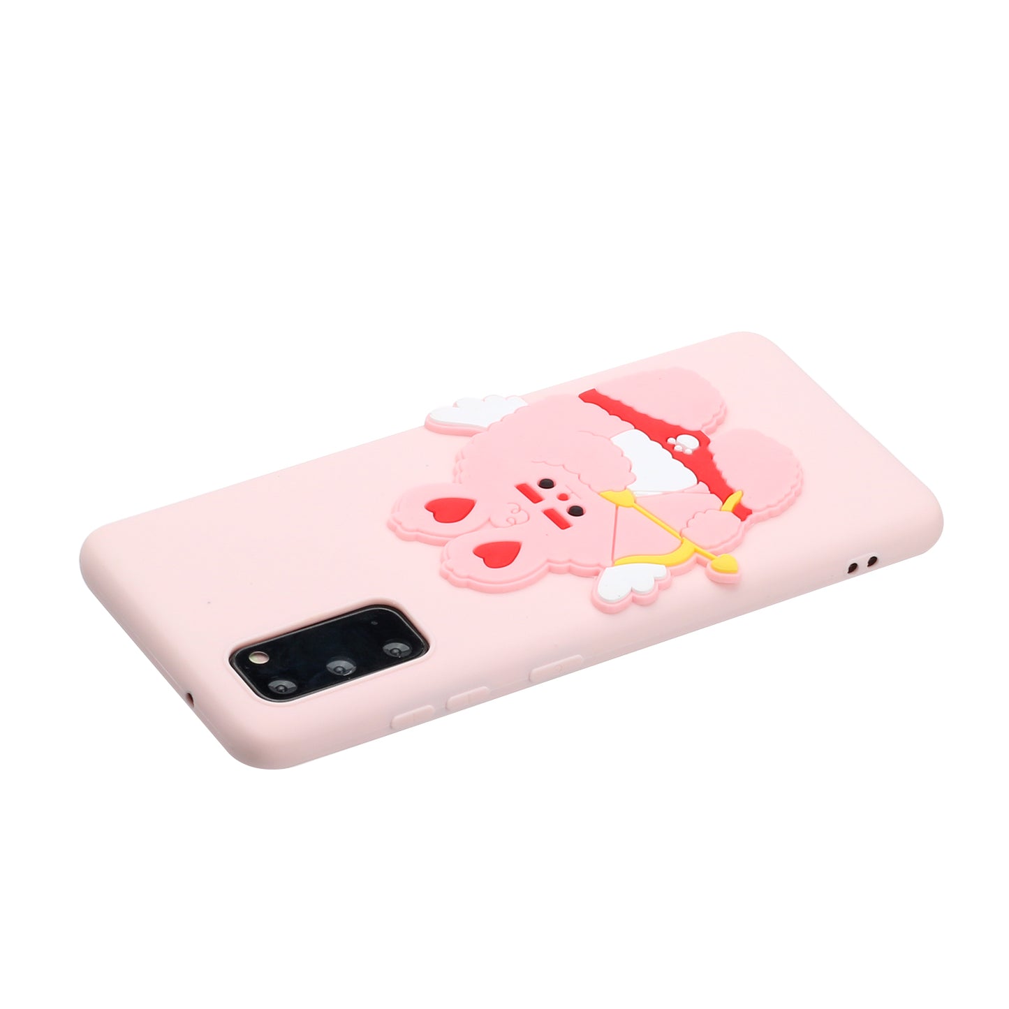 Animal Logo Decor TPU Phone Case Cover for Samsung Galaxy S20 4G/S20 5G - Cupid