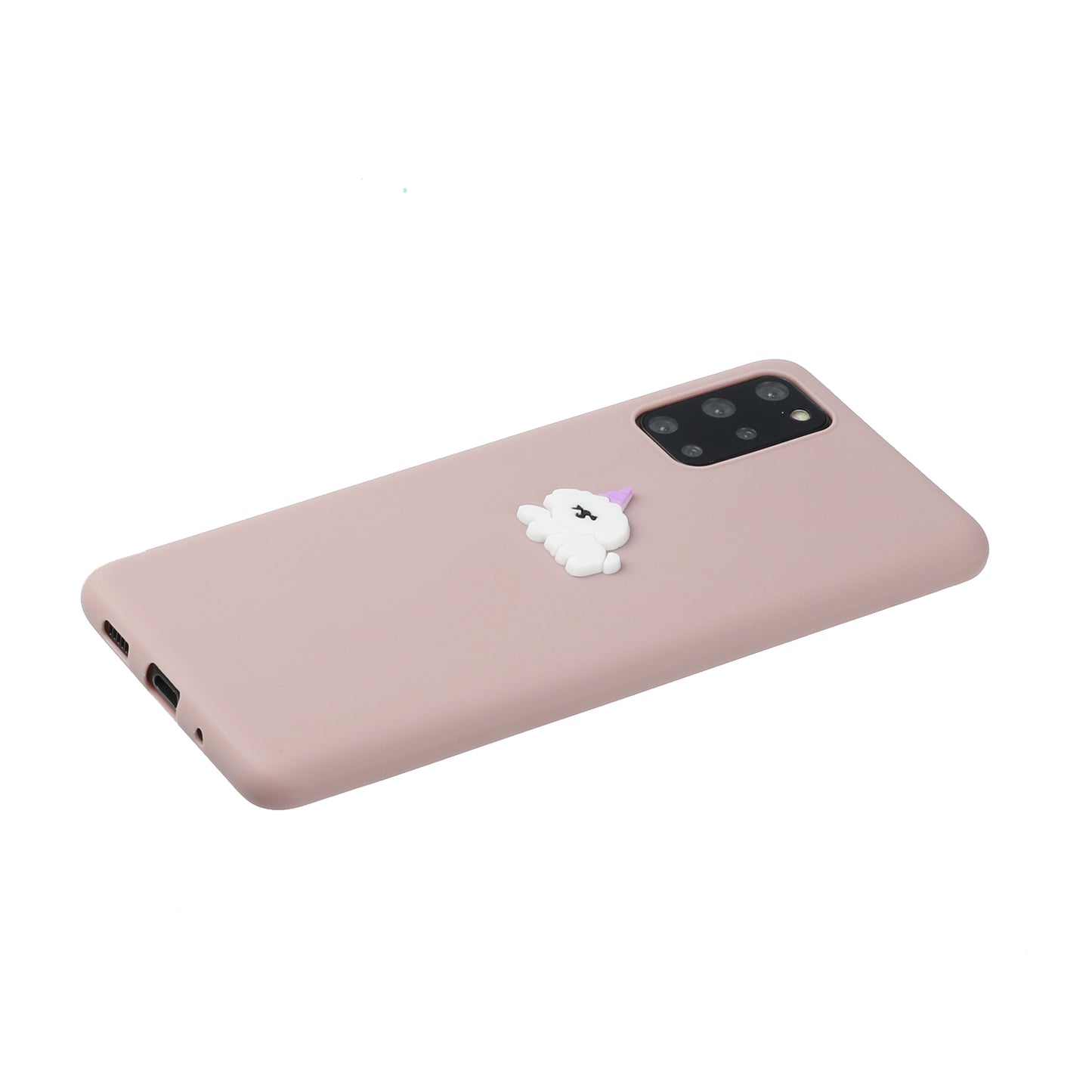 Animal Logo Decor TPU Phone Case Cover for Samsung Galaxy S20 Plus / S20 Plus 5G - Dog