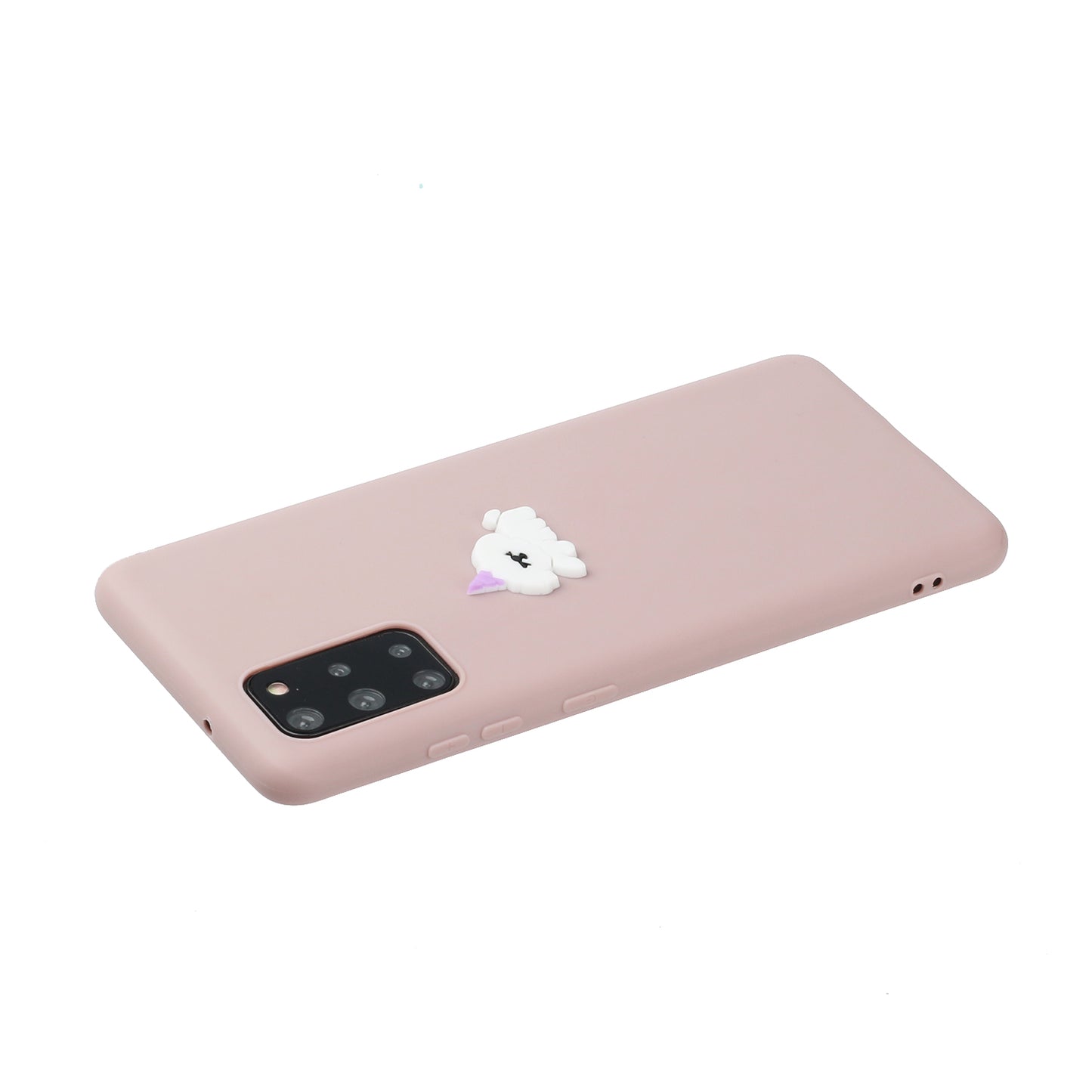 Animal Logo Decor TPU Phone Case Cover for Samsung Galaxy S20 Plus / S20 Plus 5G - Dog