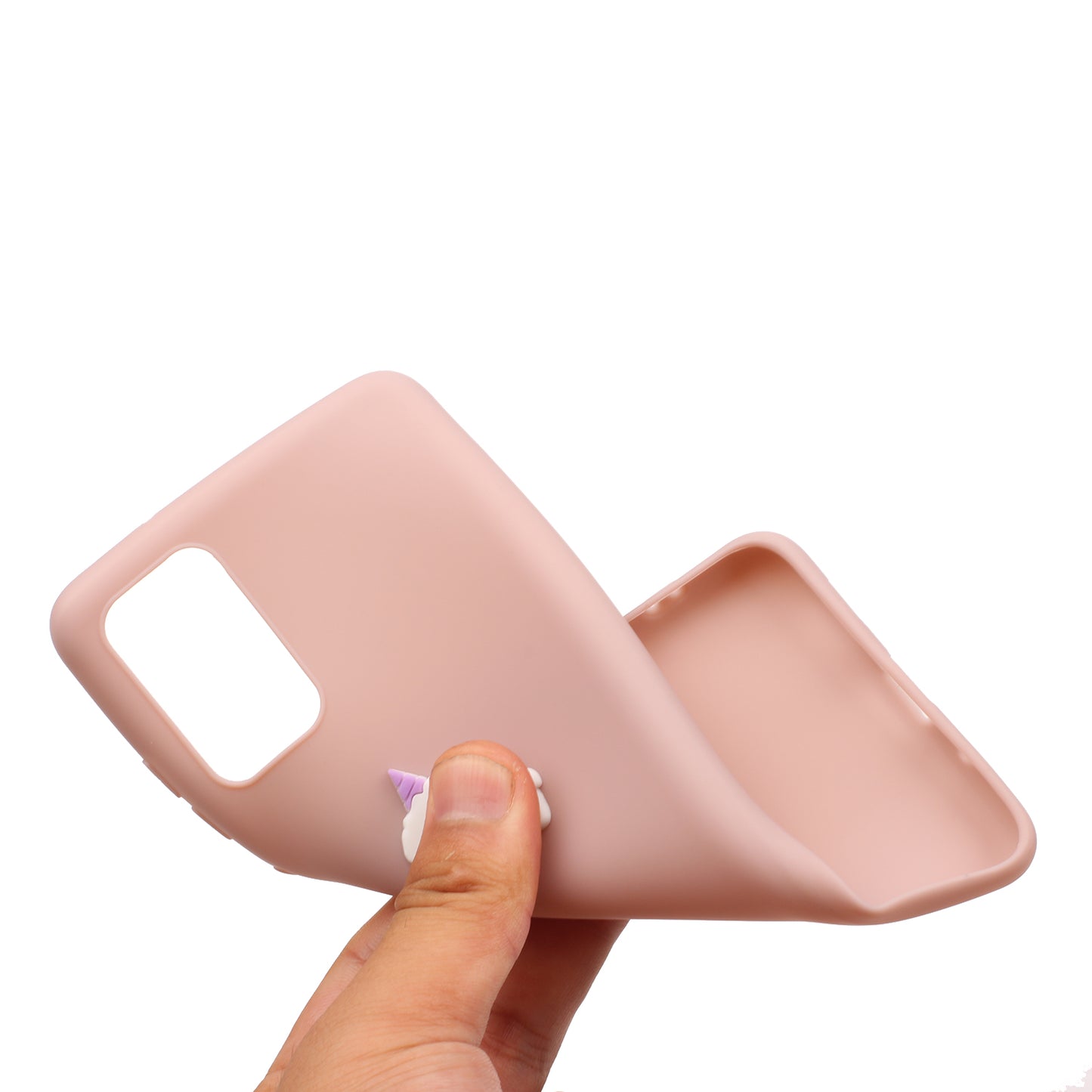 Animal Logo Decor TPU Phone Case Cover for Samsung Galaxy S20 Plus / S20 Plus 5G - Dog