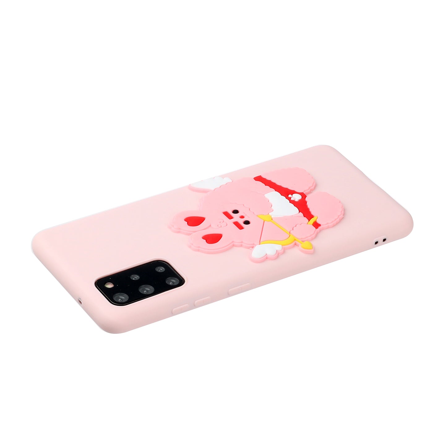 Animal Logo Decor TPU Phone Case Cover for Samsung Galaxy S20 Plus / S20 Plus 5G - Cupid