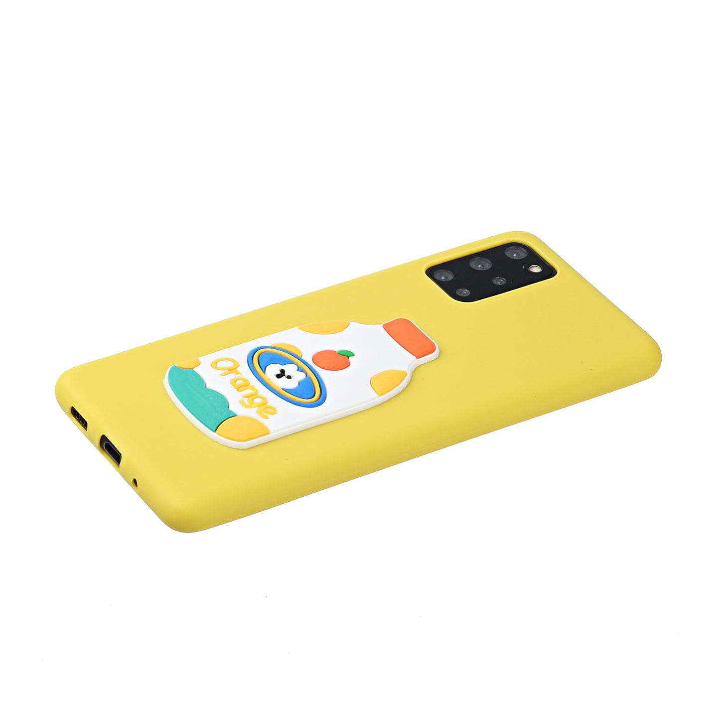 Animal Logo Decor TPU Phone Case Cover for Samsung Galaxy S20 Plus / S20 Plus 5G - Bottle