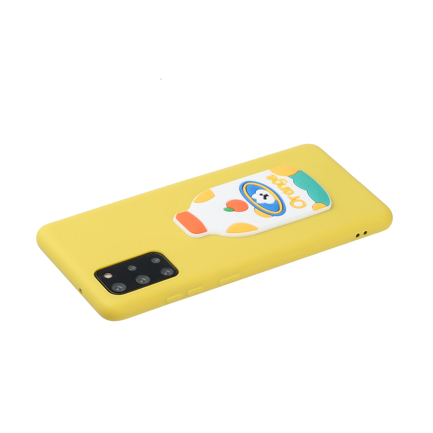 Animal Logo Decor TPU Phone Case Cover for Samsung Galaxy S20 Plus / S20 Plus 5G - Bottle