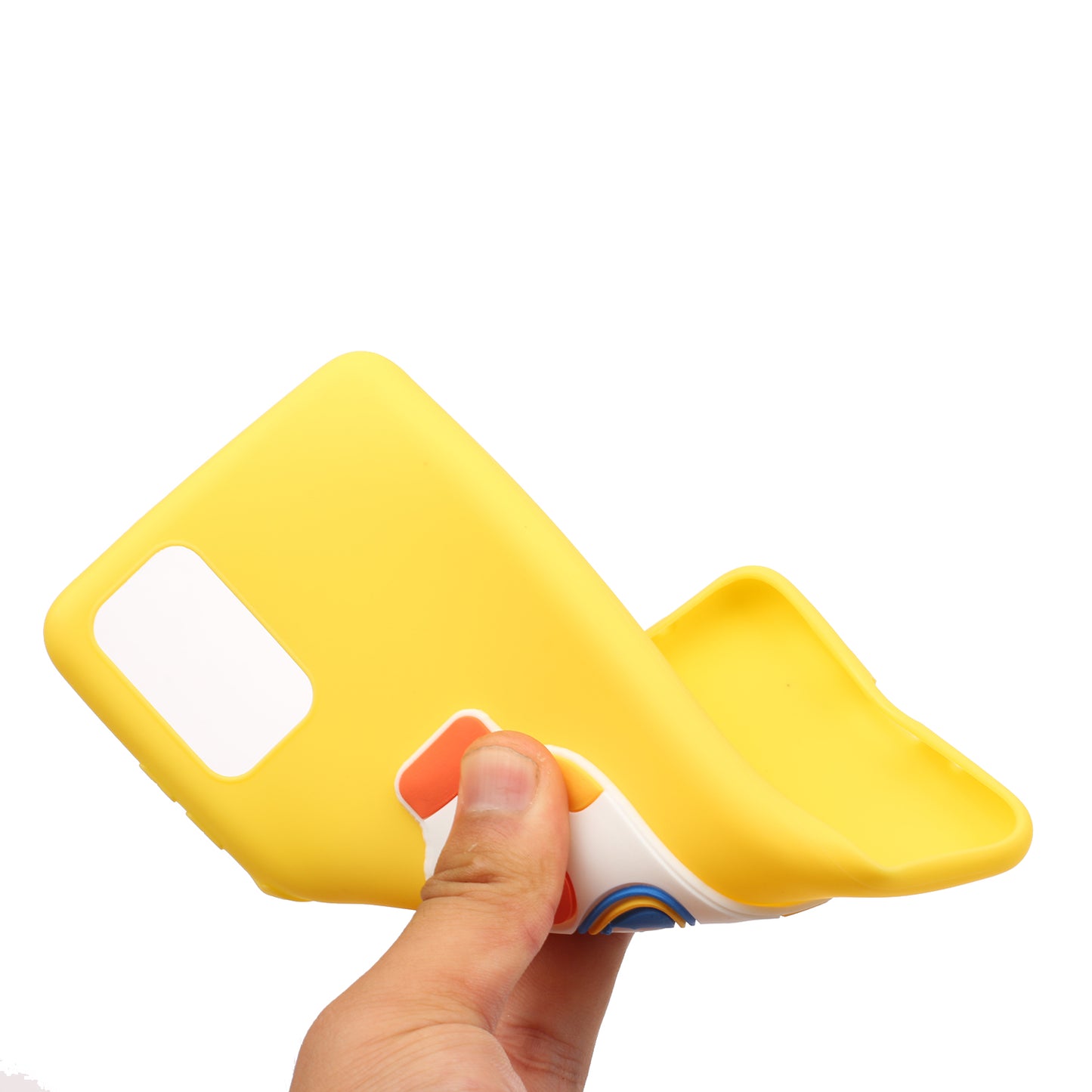 Animal Logo Decor TPU Phone Case Cover for Samsung Galaxy S20 Plus / S20 Plus 5G - Bottle