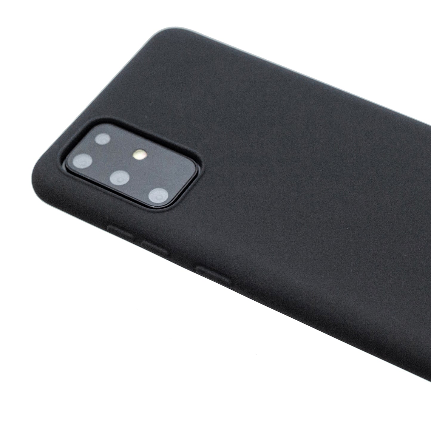 MOLAN CANO Rubberized Soft TPU Case for Samsung Galaxy S20 Plus - Black