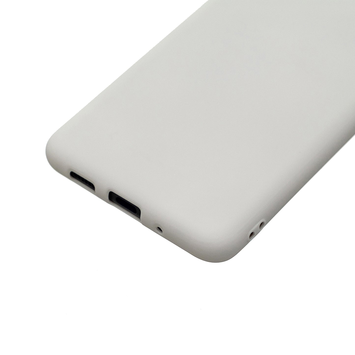 MOLAN CANO Rubberized Soft TPU Case for Samsung Galaxy S20 Plus - White