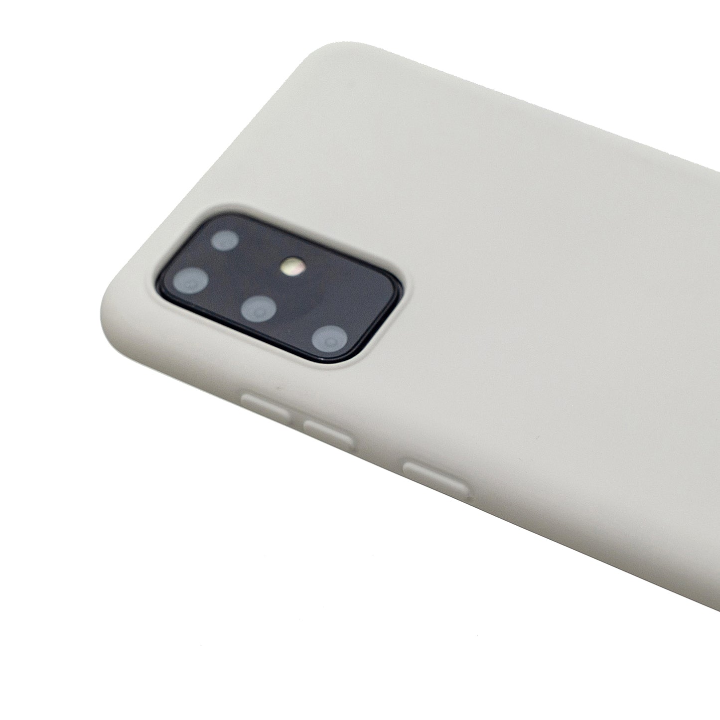 MOLAN CANO Rubberized Soft TPU Case for Samsung Galaxy S20 Plus - White