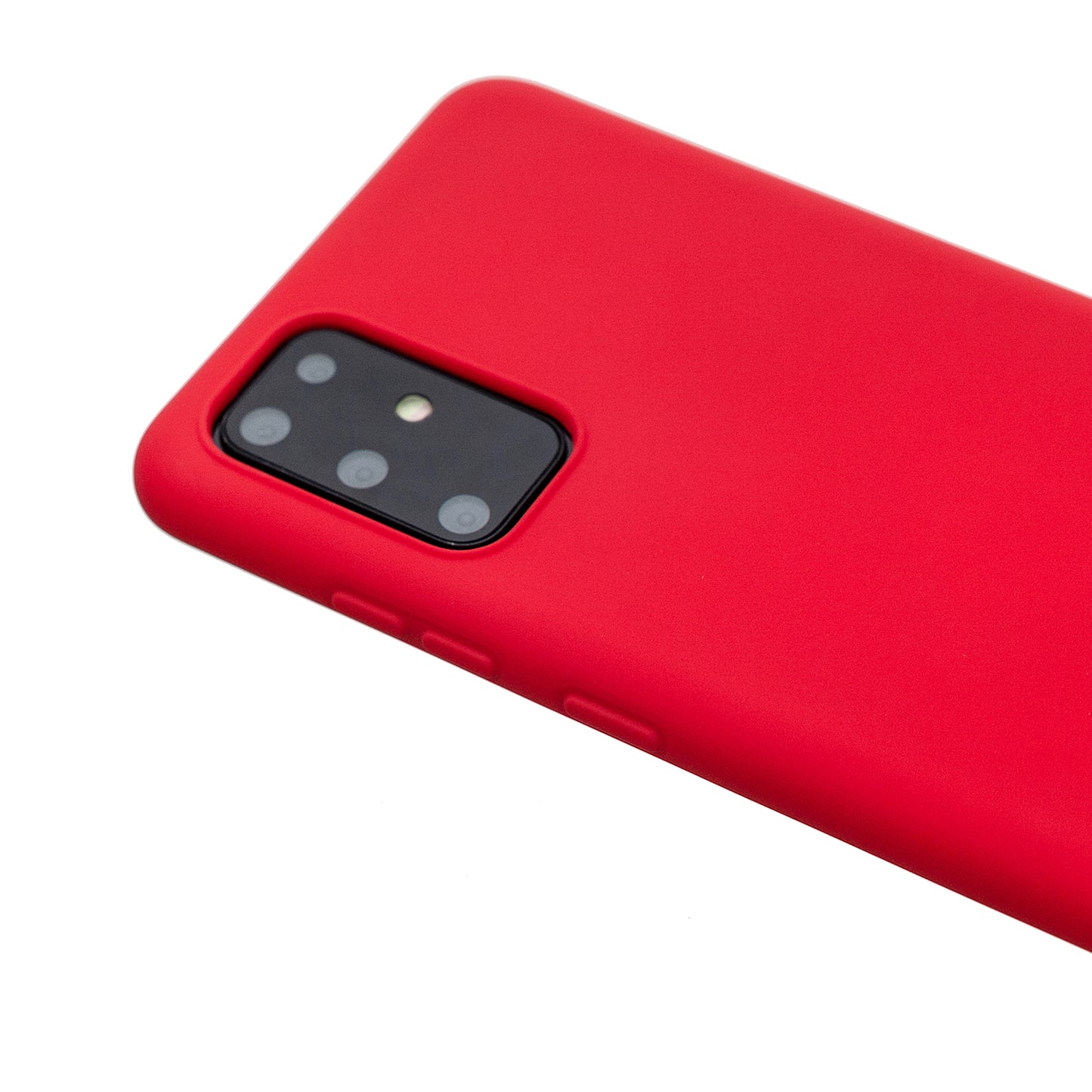 MOLAN CANO Rubberized Soft TPU Case for Samsung Galaxy S20 Plus - Red
