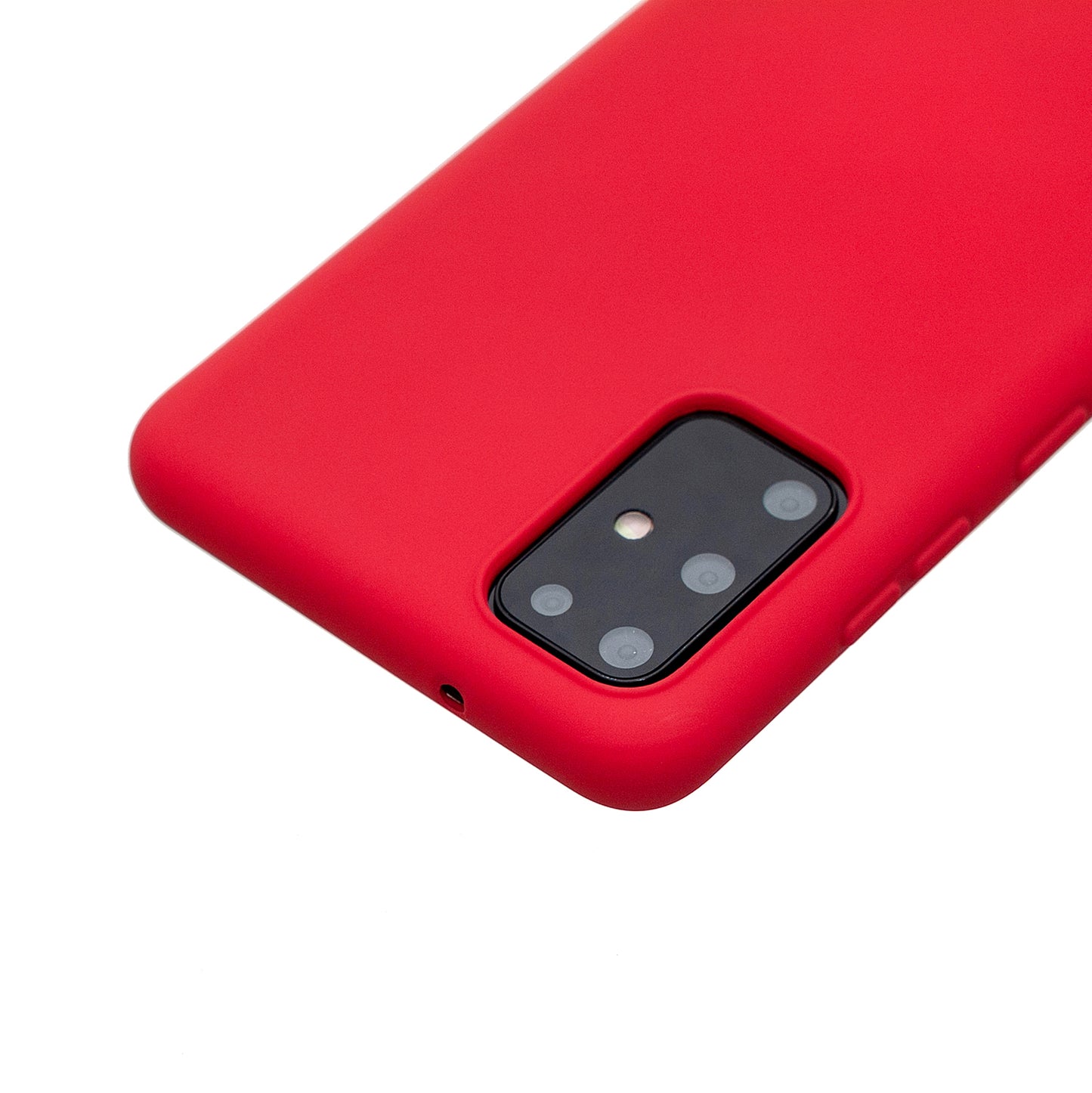 MOLAN CANO Rubberized Soft TPU Case for Samsung Galaxy S20 Plus - Red