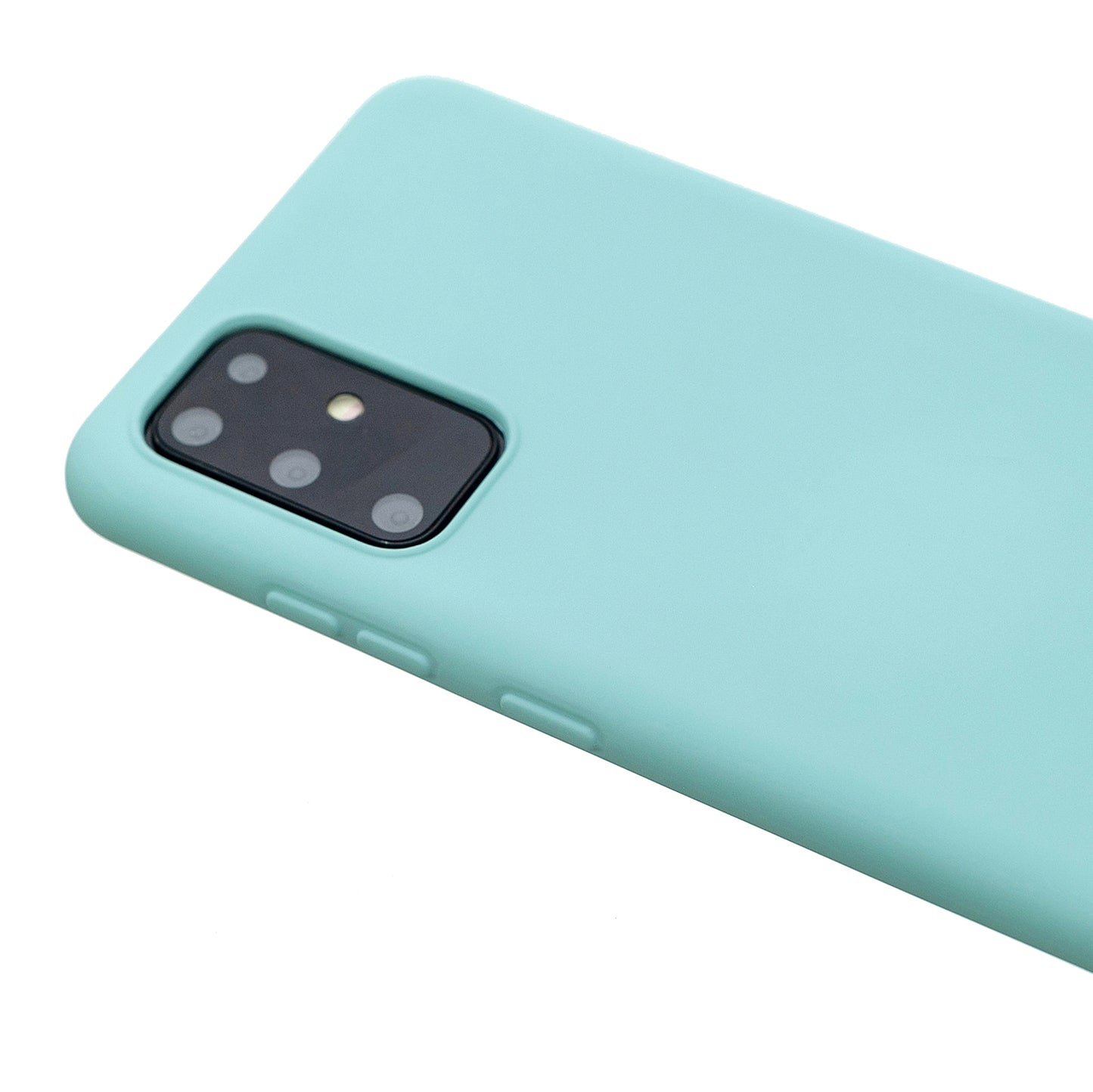 MOLAN CANO Rubberized Soft TPU Case for Samsung Galaxy S20 Plus - Baby Blue