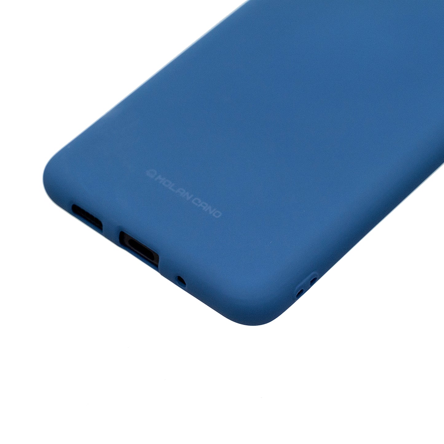 MOLAN CANO Rubberized Soft TPU Case for Samsung Galaxy S20 Plus - Dark Blue