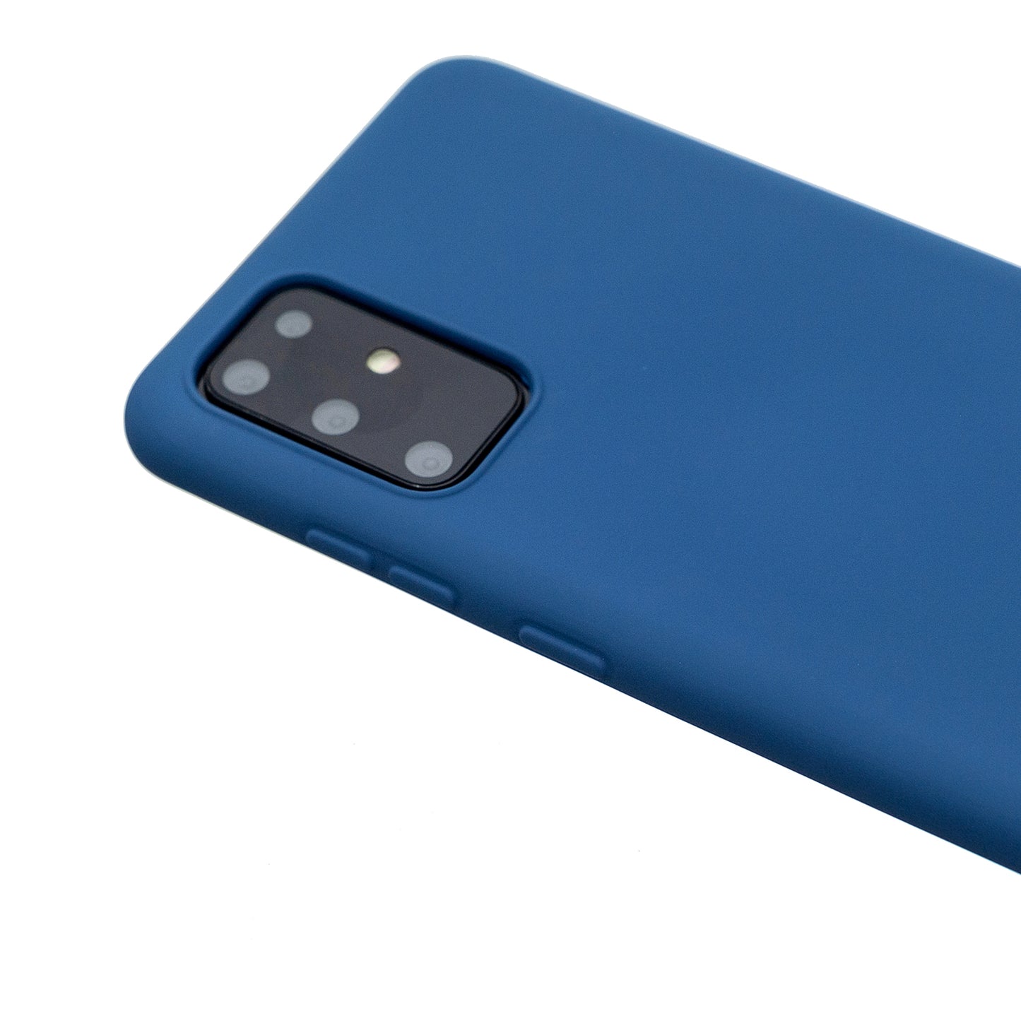 MOLAN CANO Rubberized Soft TPU Case for Samsung Galaxy S20 Plus - Dark Blue