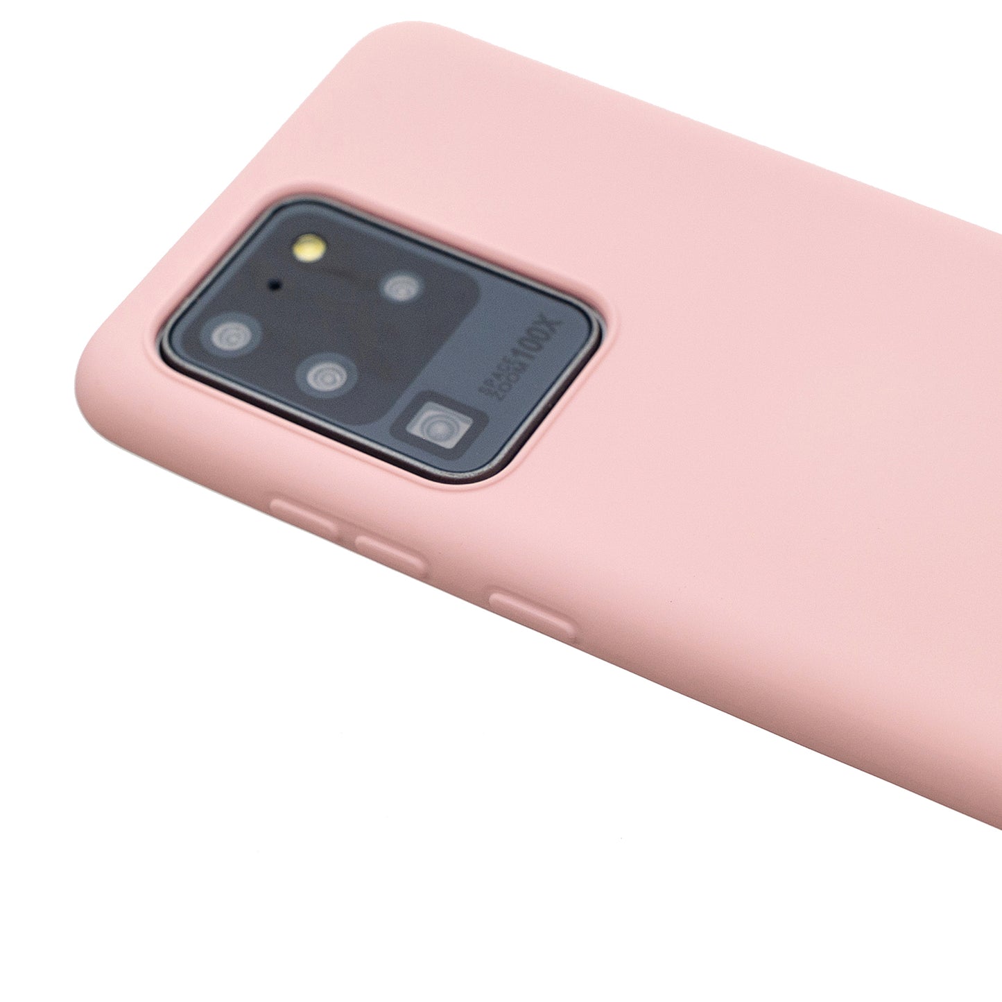 MOLAN CANO Rubberized TPU Shell Case Cover for Samsung Galaxy S20 Ultra - Pink