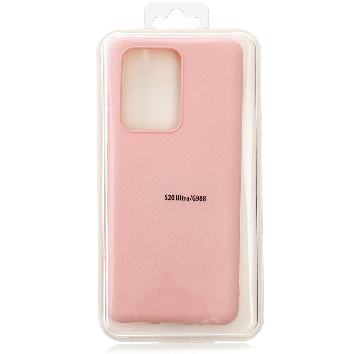 MOLAN CANO Rubberized TPU Shell Case Cover for Samsung Galaxy S20 Ultra - Pink