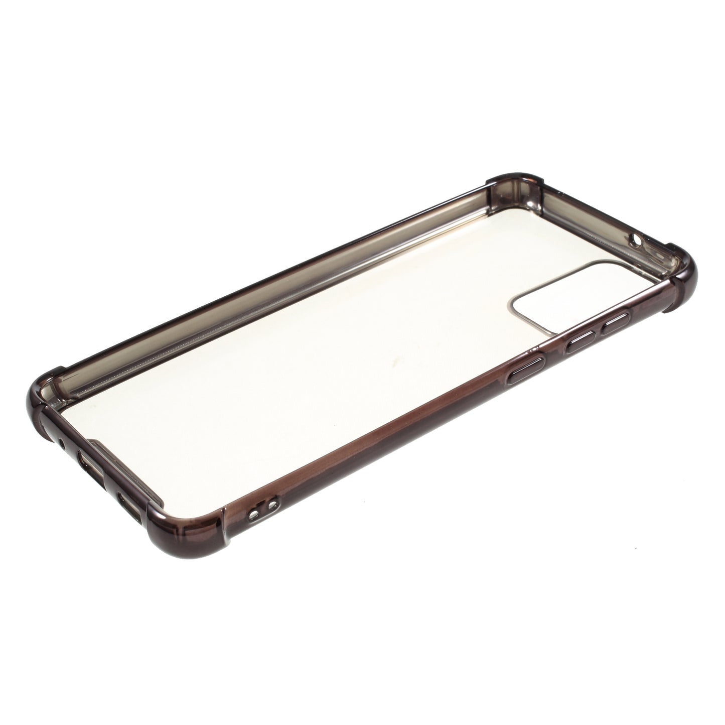 MERCURY GOOSPERY Mobile Phone Case Electroplating TPU Shell for Samsung Galaxy S20 Plus/S20 Plus 5G - Black