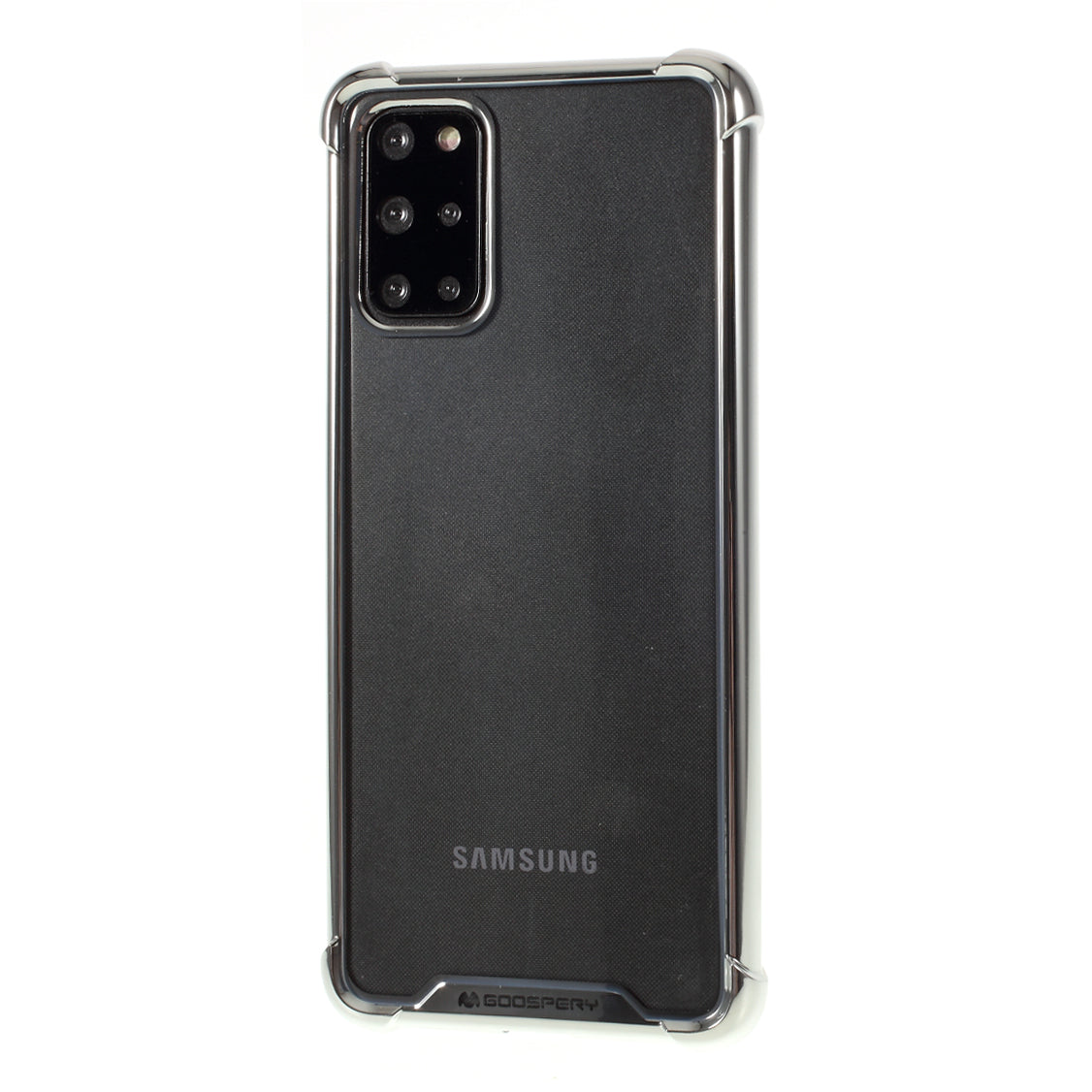 MERCURY GOOSPERY Mobile Phone Case Electroplating TPU Shell for Samsung Galaxy S20 Plus/S20 Plus 5G - Silver