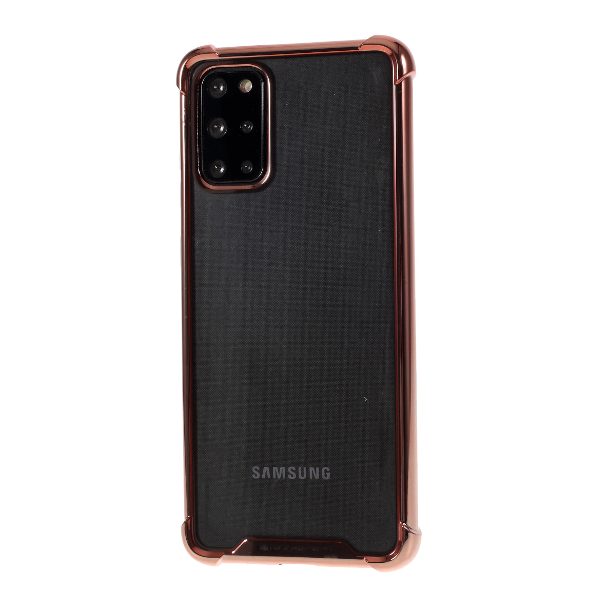 MERCURY GOOSPERY Mobile Phone Case Electroplating TPU Shell for Samsung Galaxy S20 Plus/S20 Plus 5G - Rose Gold