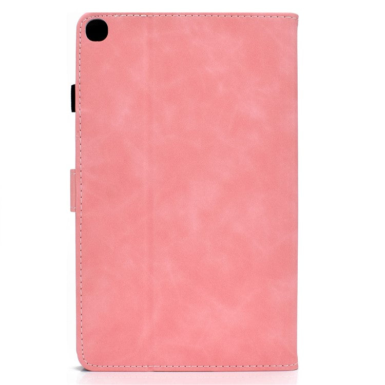 Stand Leather Card Holder Case for Samsung Galaxy Tab S6 Lite (2020) P615 P610 / (2022) / (2024) - Pink