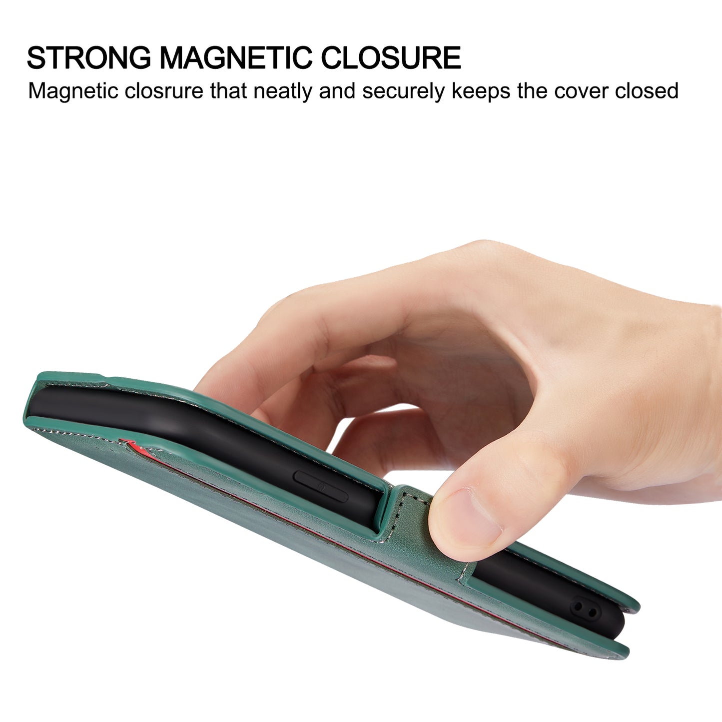 Splicing Matte Retro Style Leather Case with Card Slots for Samsung Galaxy S20 Plus/S20 Plus 5G - Green