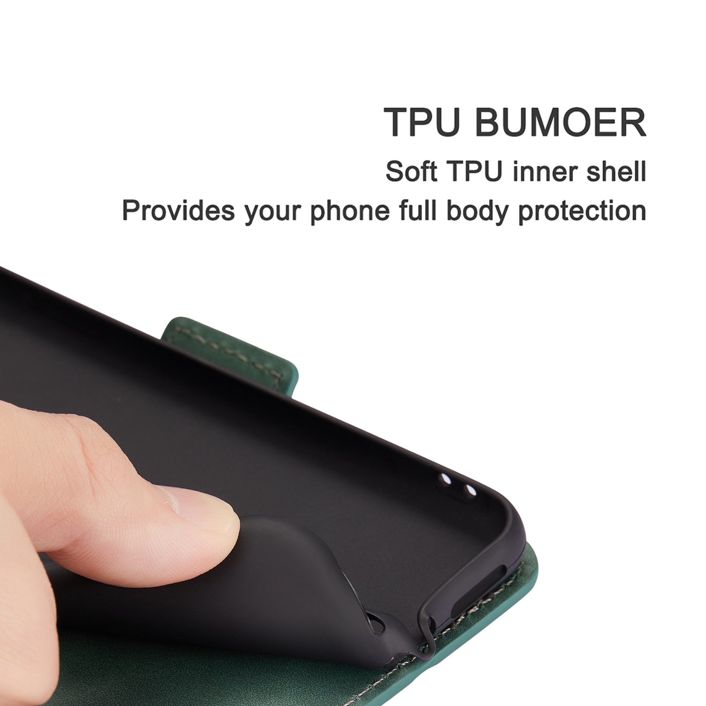 Splicing Matte Retro Style Leather Case with Card Slots for Samsung Galaxy S20 Plus/S20 Plus 5G - Green