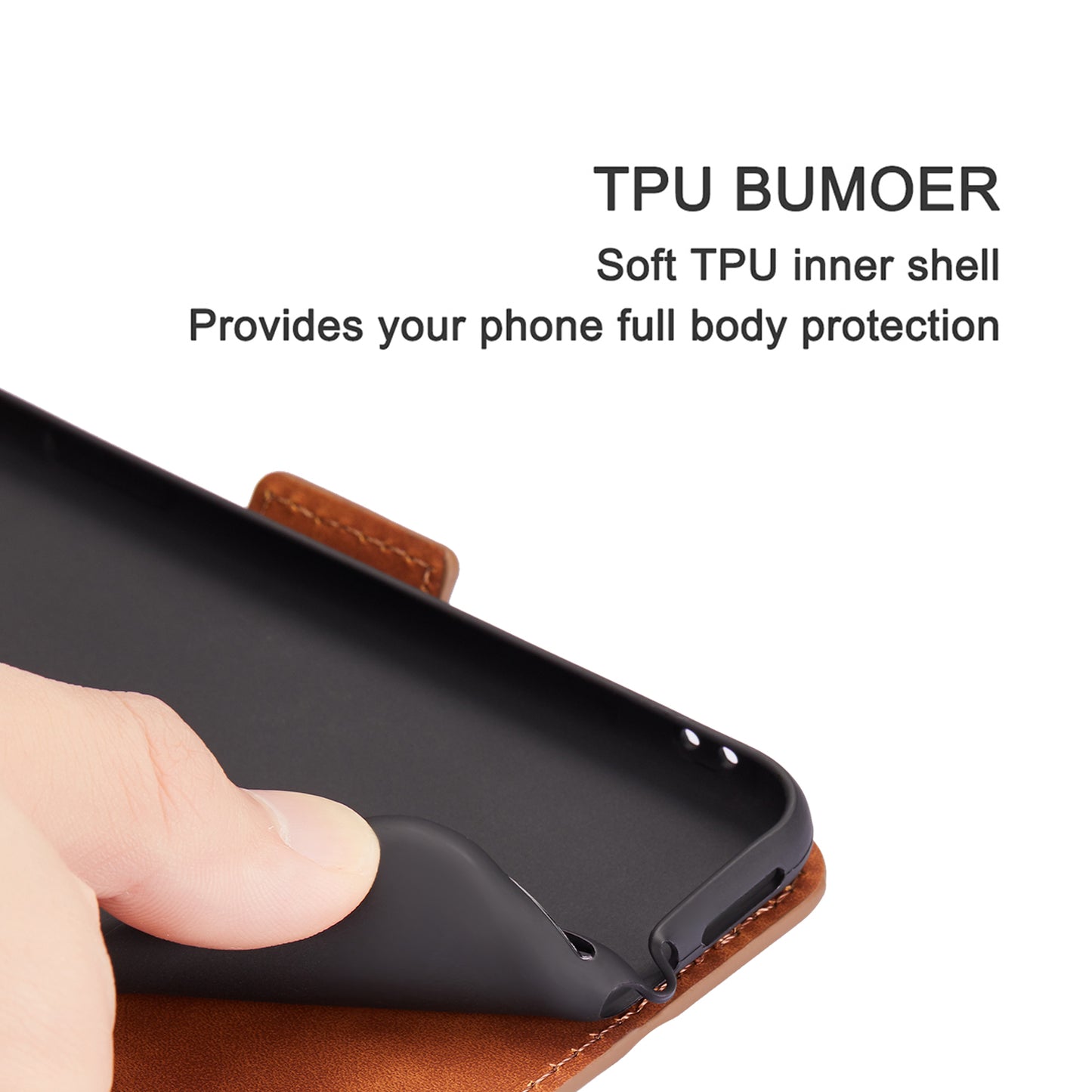 Splicing Matte Retro Style Leather Case with Card Slots for Samsung Galaxy S20 Plus/S20 Plus 5G - Brown