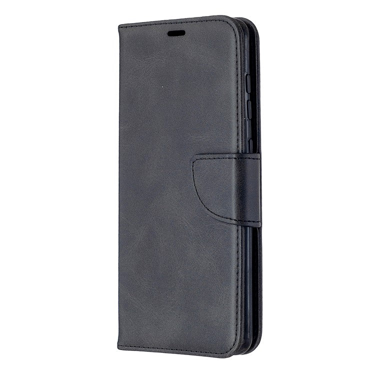 Wallet Leather Stand Case for Samsung Galaxy A21s - Black