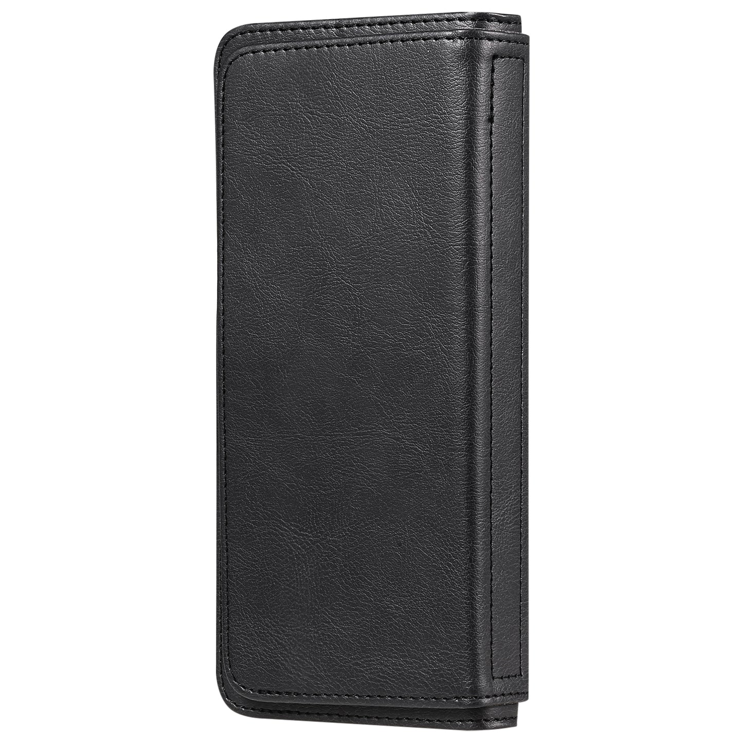 KT Multi-functional Series-1 10 Card Slots Wallet TPU+PU Leather Shell with Stand for Samsung Galaxy S20 Ultra - Black