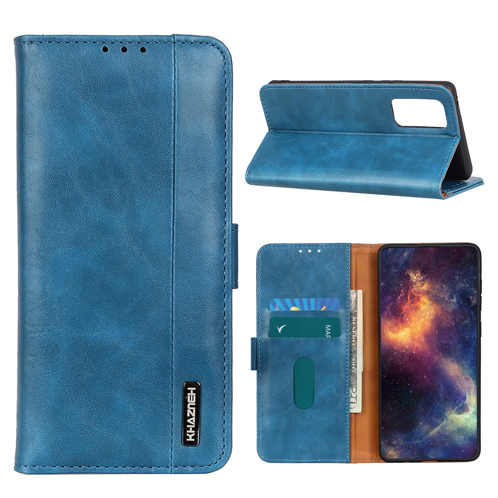 PU Leather with Wallet Cell Phone Case for Samsung Galaxy S20 FE/S20 Fan Edition/S20 FE 5G/S20 Fan Edition 5G/S20 Lite/S20 Lite - Blue